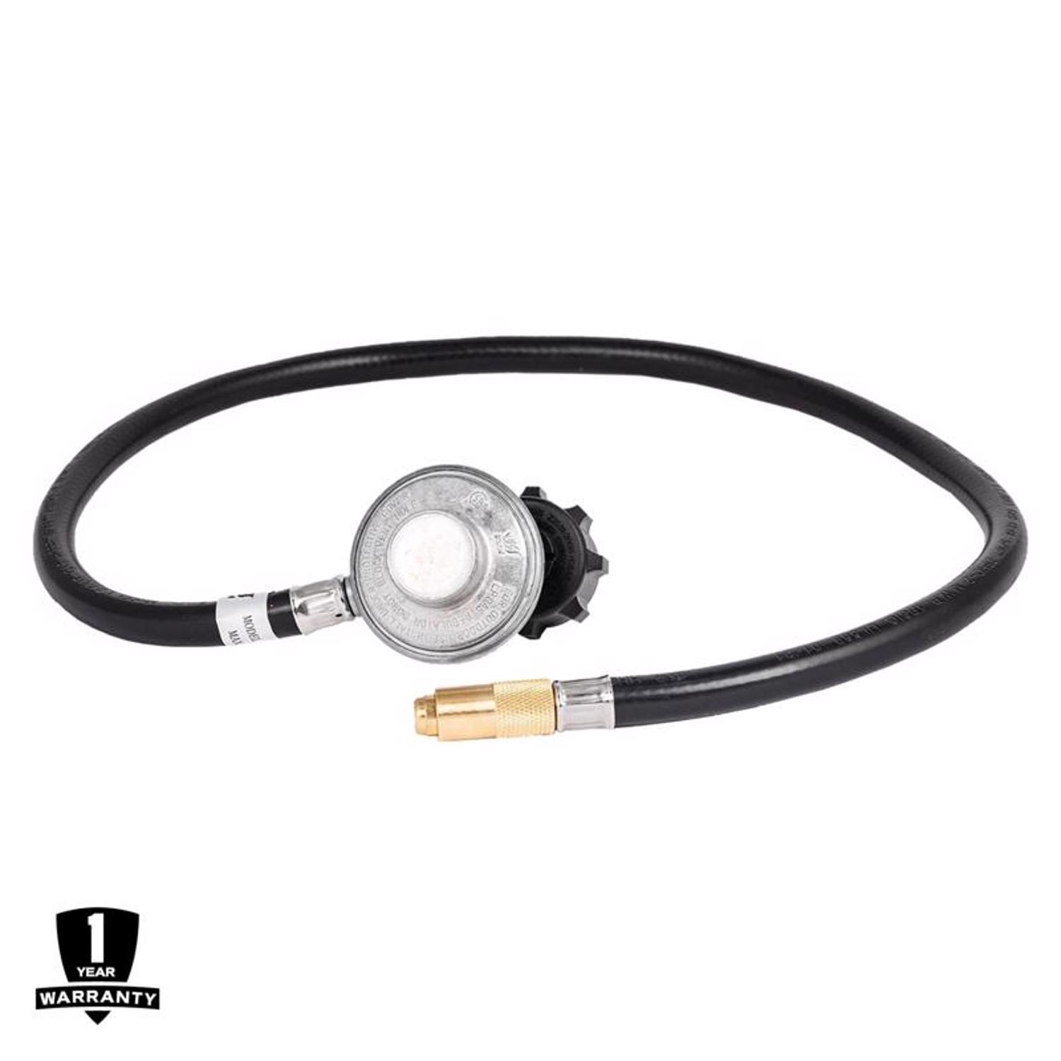 Blackstone Rubber Gas Line Hose and Regulator 36 in. L For Blackstone