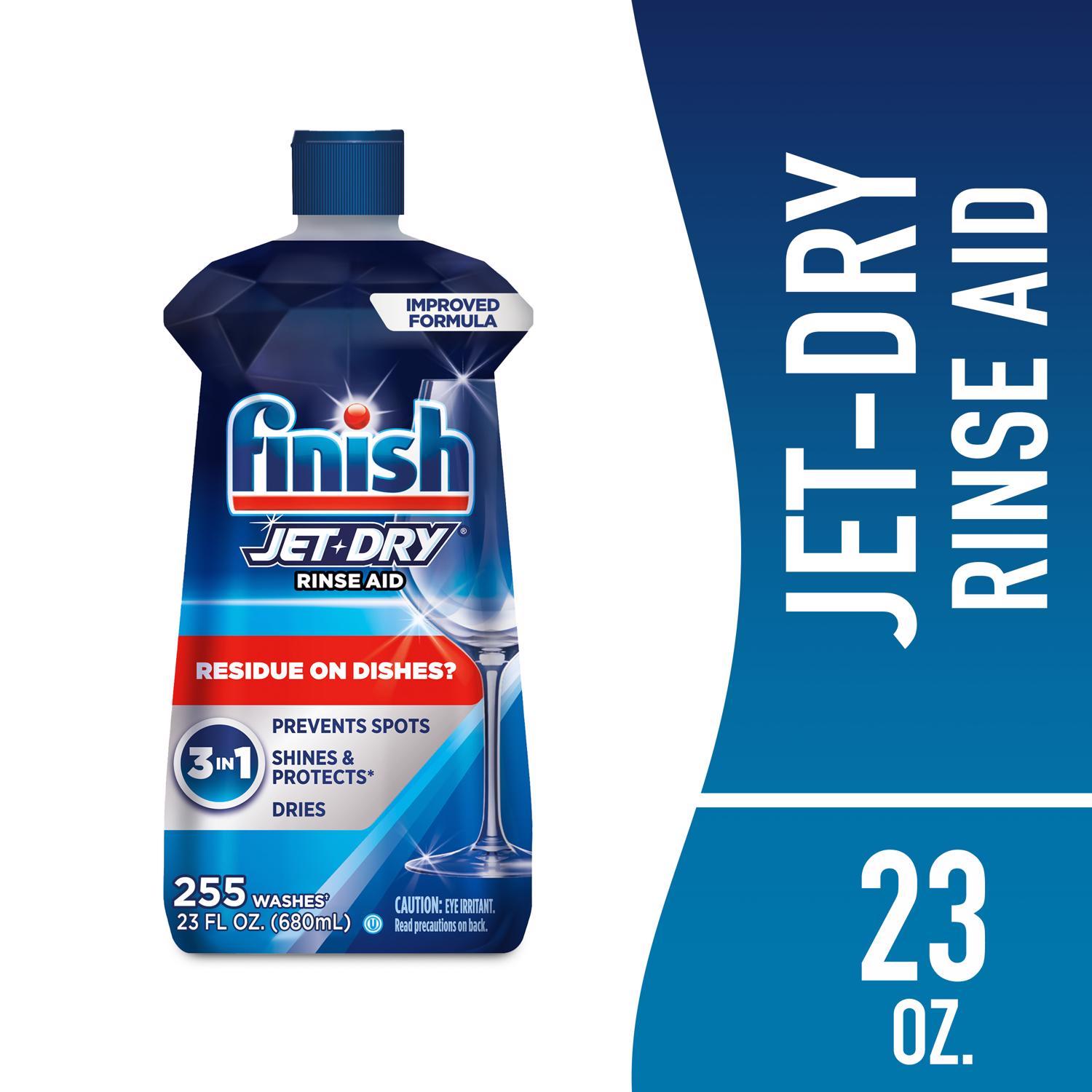 Finish Jet Dry Fresh Scent Liquid Dishwasher Booster 23 oz 1 pk