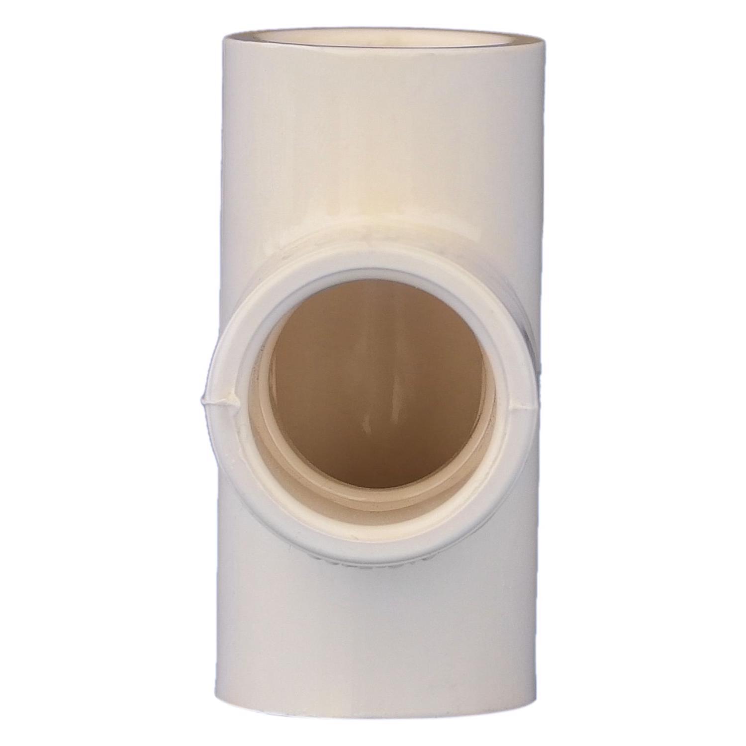 Charlotte Pipe FlowGuard 1/2 in. Socket X 1/2 in. D Socket CPVC Tee 1 pk