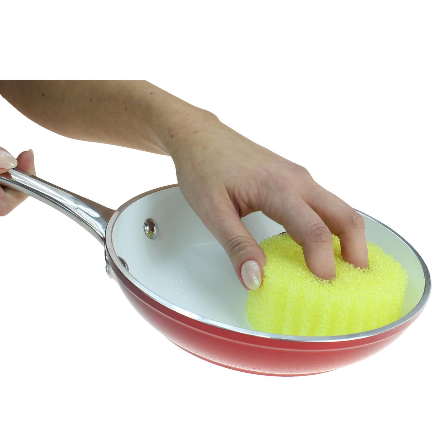 Scrub Daddy FlexTexture Heavy Duty Scrubber Sponge For All Purpose 6 in. L 1 pk