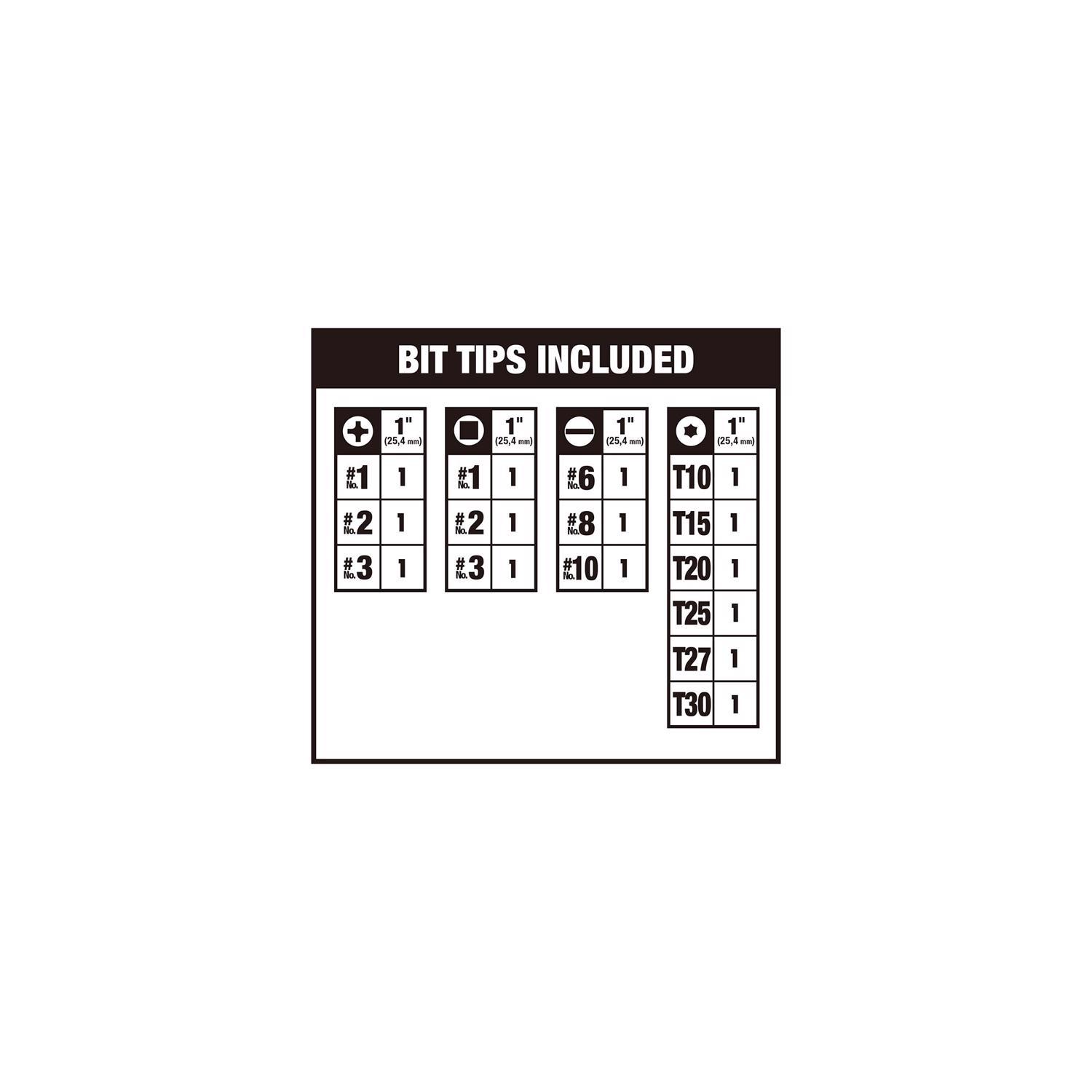 DeWalt Max Fit Assorted Screwdriver Bit Set Steel 16 pk