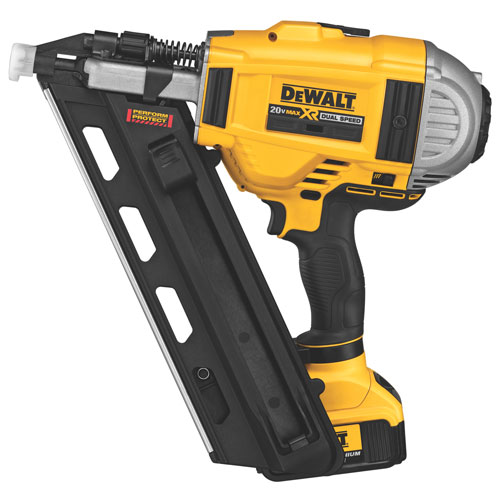 20V MAX* XR Lithium Ion Brushless Dual Speed Framing Nailer