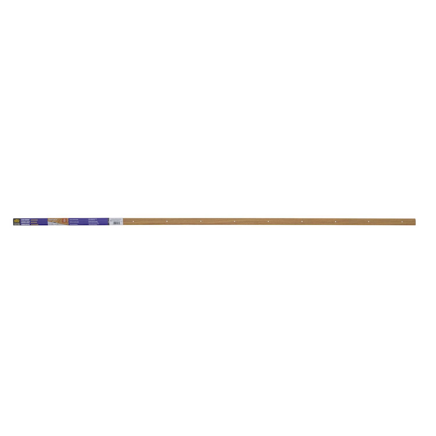 M-D 1-1/4 in. W X 72 in. L Mill Beige Aluminum Seam Binder