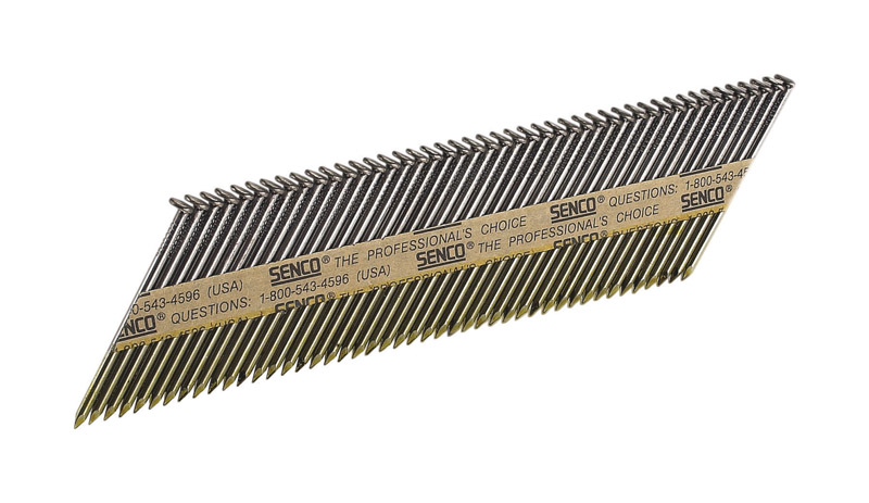 Senco Round 2-3/8 L Framing Nail Ring Shank Steel