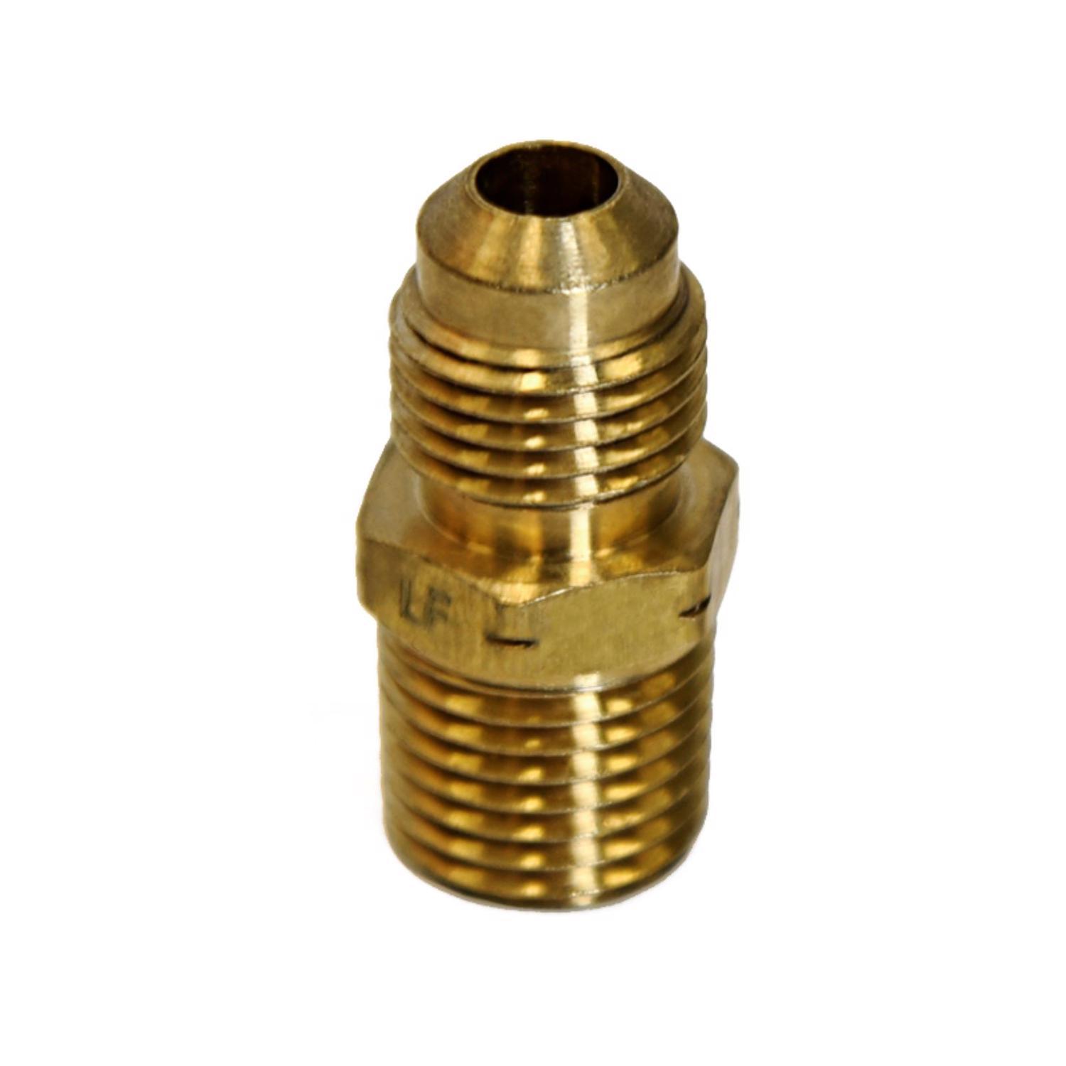 ATC 5/16 in. Flare 1/4 in. D Male Brass Adapter