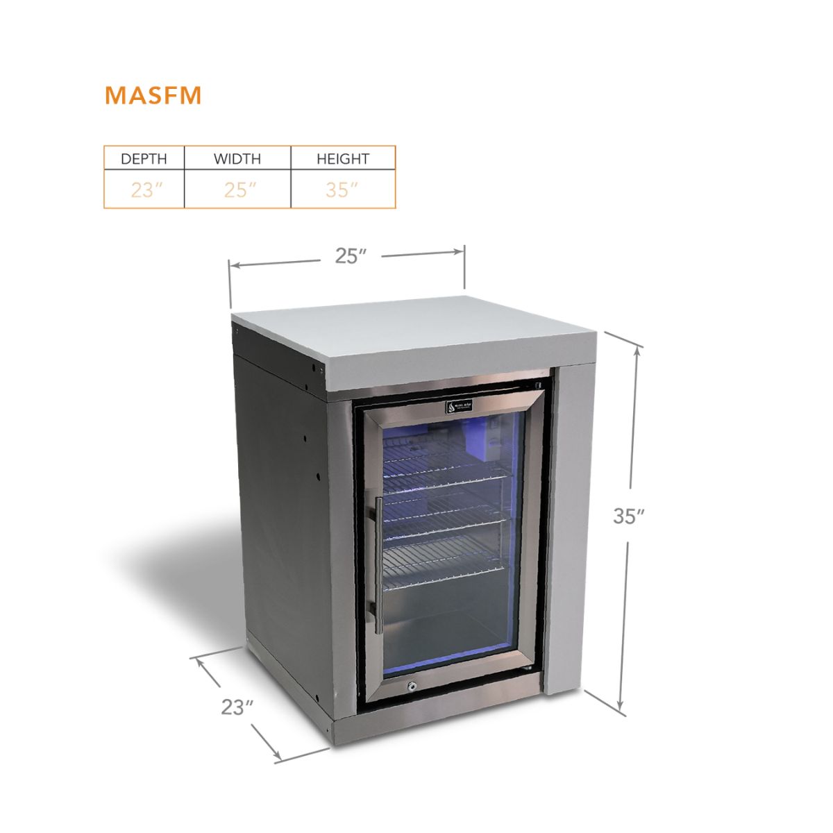 Mont Alpi Deluxe Fridge Cabinet Module