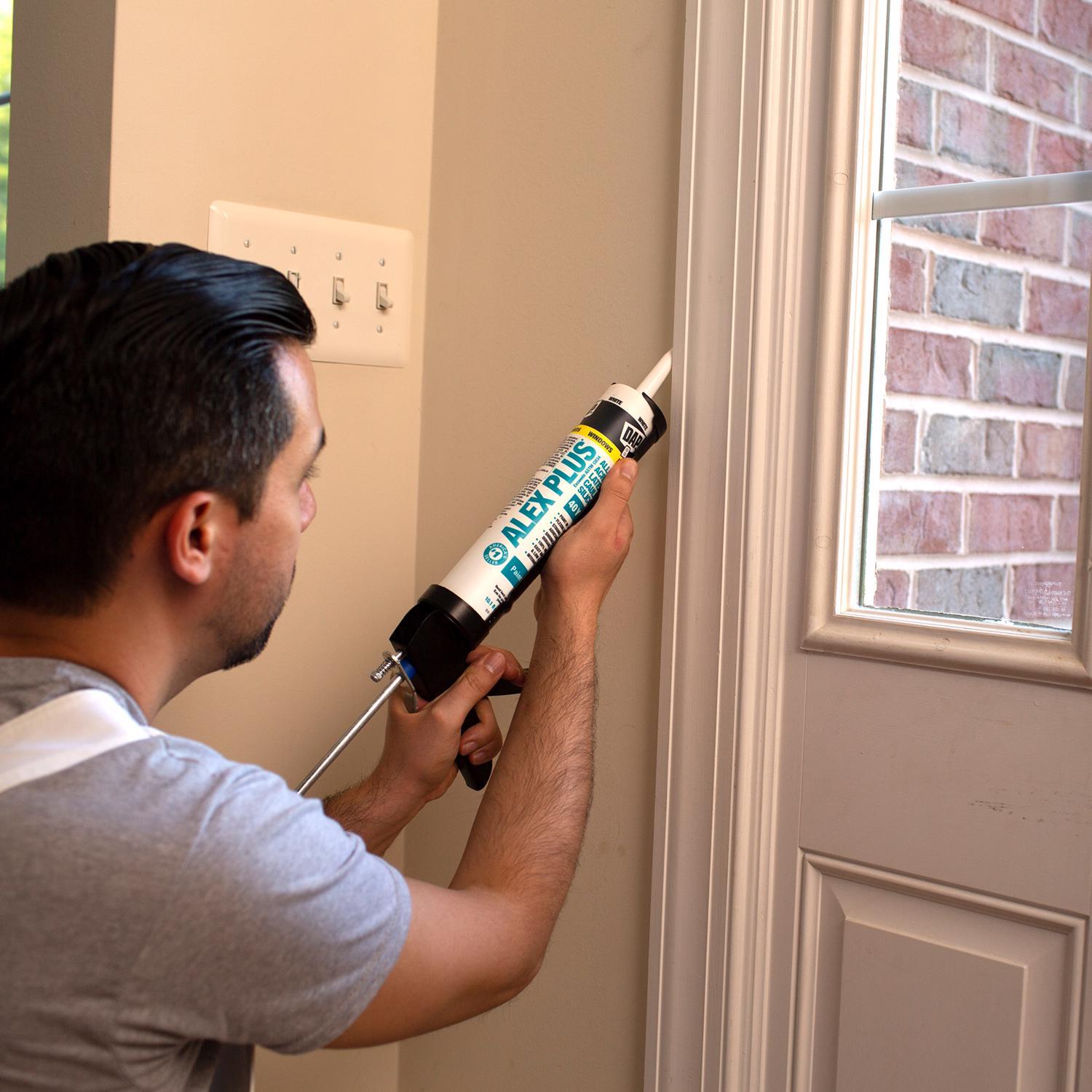 DAP Alex Plus Clear Acrylic Latex All Purpose Caulk 10.1 oz