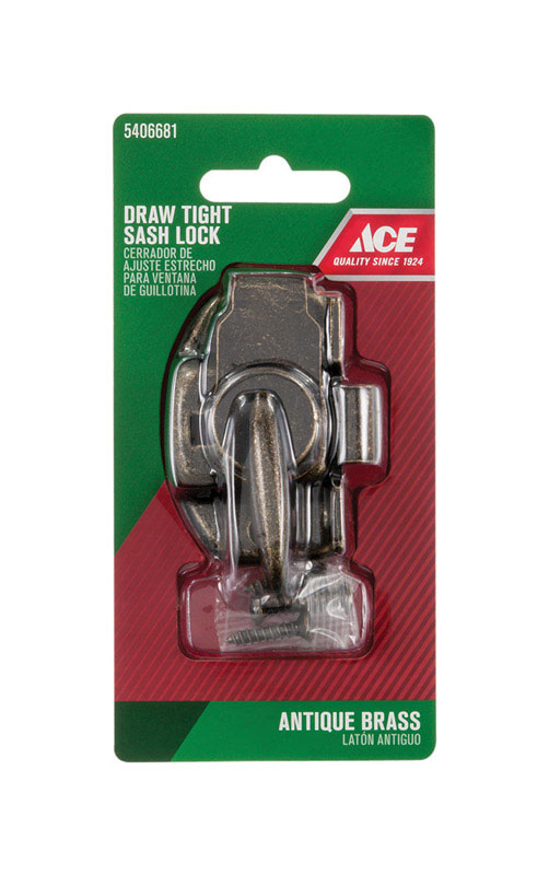 Ace Bronze Brass Window Lock 1 pk Stine Home + Yard The Family You