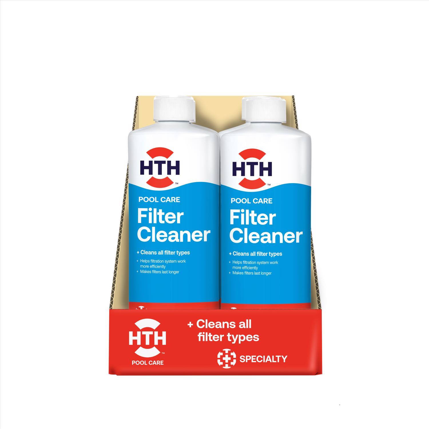 HTH Pool Care Liquid Filter Cleaner 1 qt
