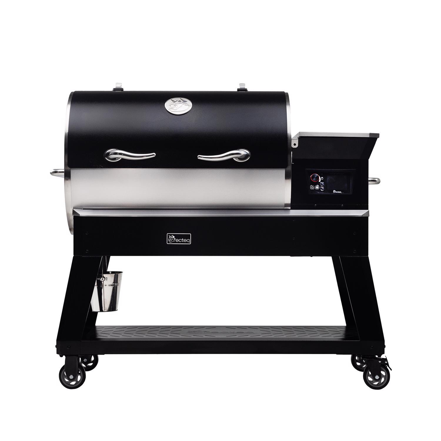 Recteq Backyard Beast 1200 Wood Pellet WiFi Grill and Smoker Black/Silver