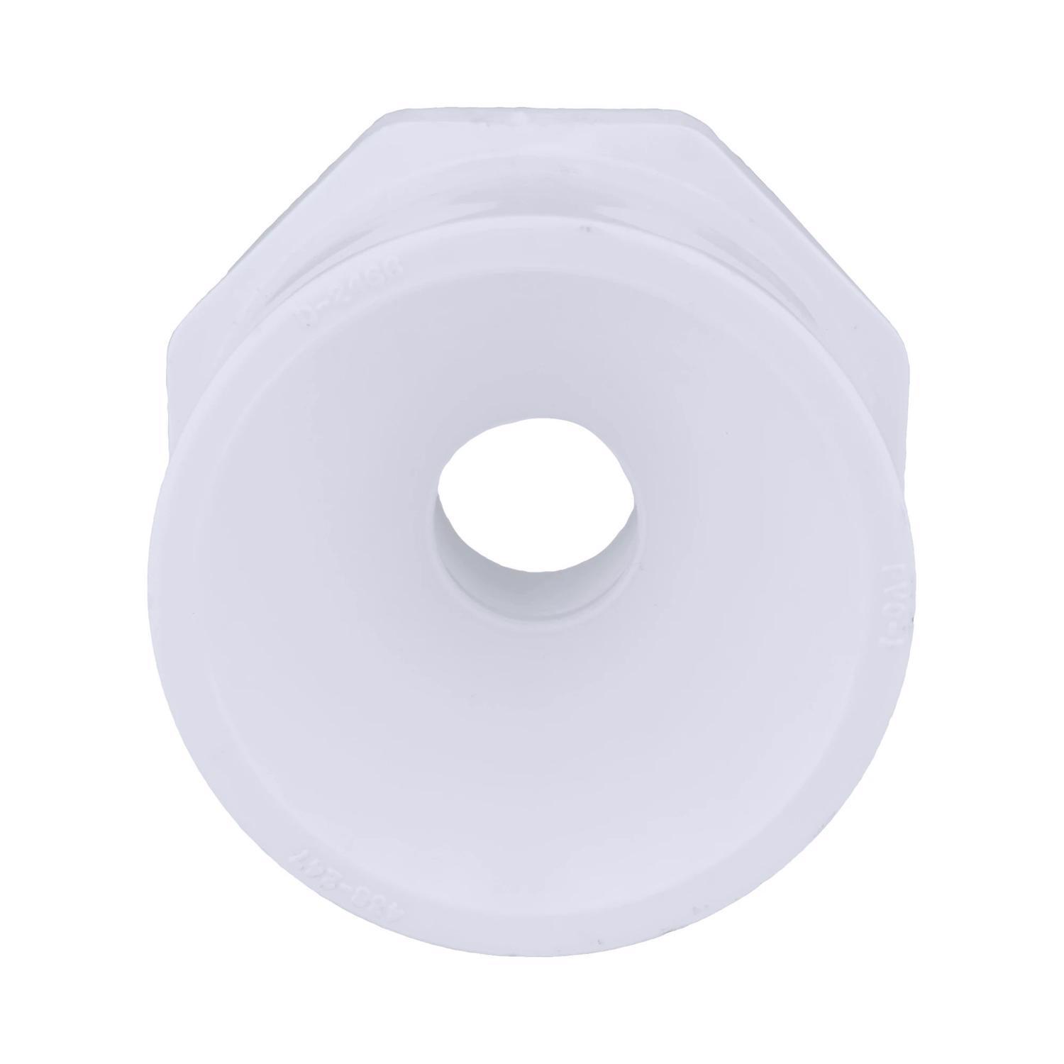 Charlotte Pipe Schedule 40 2 in. Spigot X 1/2 in. D FPT PVC Reducing Bushing 1 pk