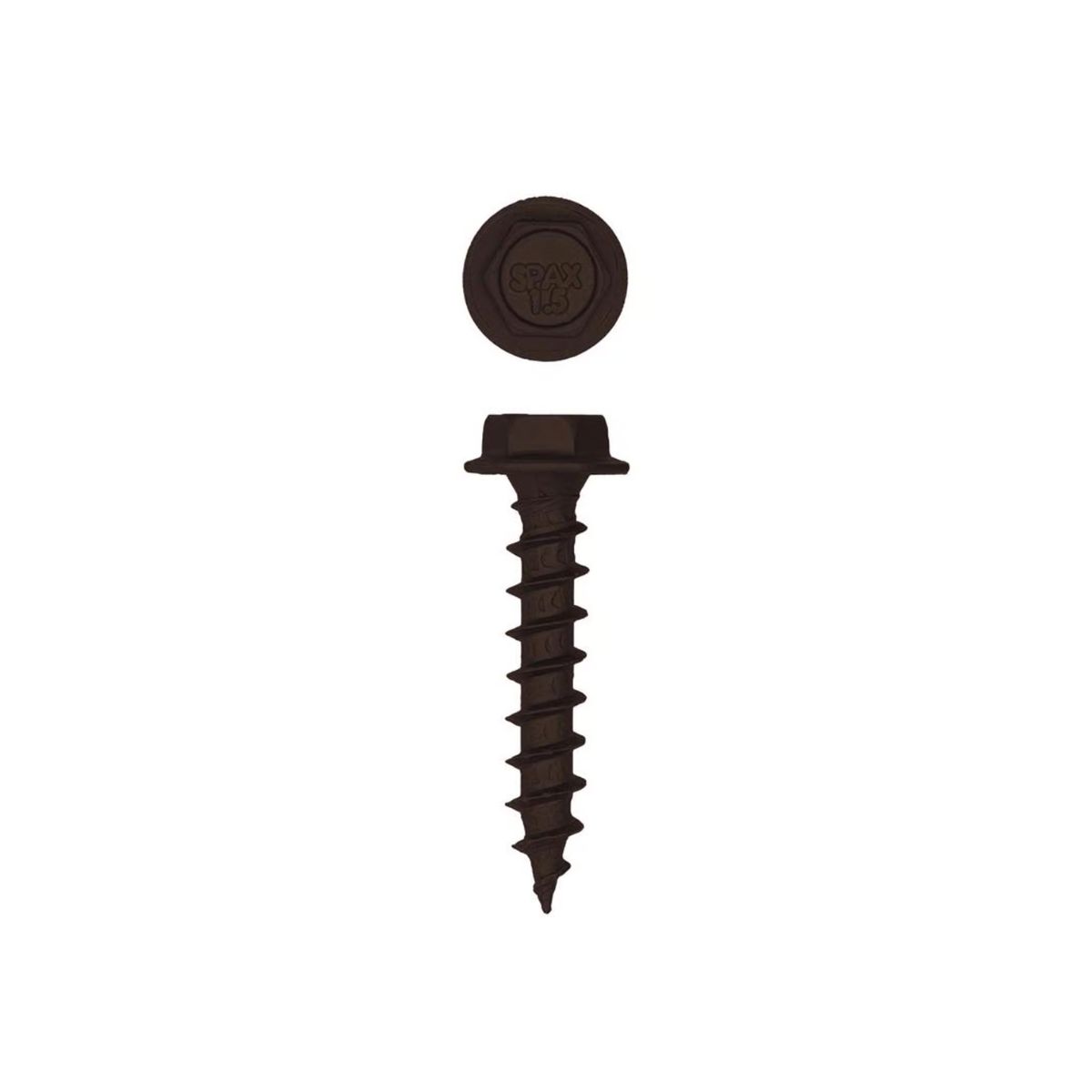 SPAX PowerLags 1/4 in. x 1-1/2 in. L Washer High Corrosion Resistant Carbon Steel Lag Screw 12 Pack