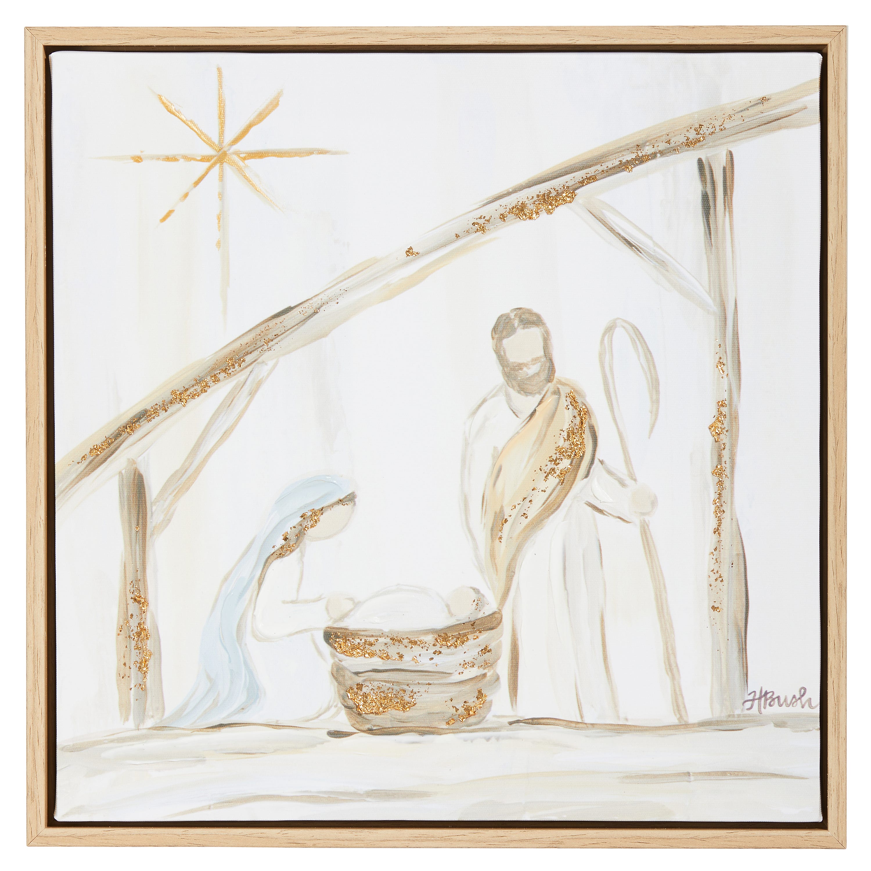 Raz Imports 13.5 in. Holy Family Framed Wall Art