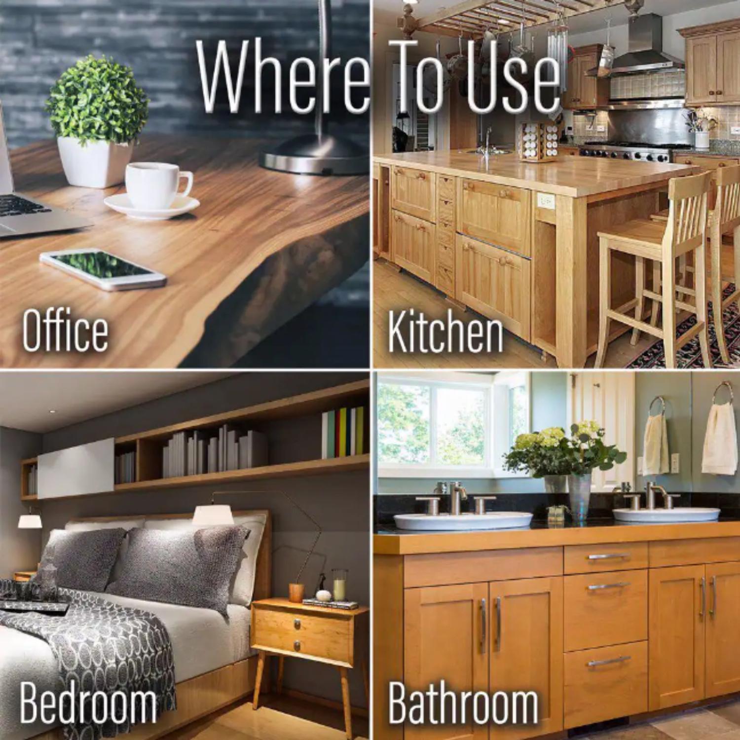 Old English No Scent Scratch Cover Polish Dark Wood 8 oz Liquid