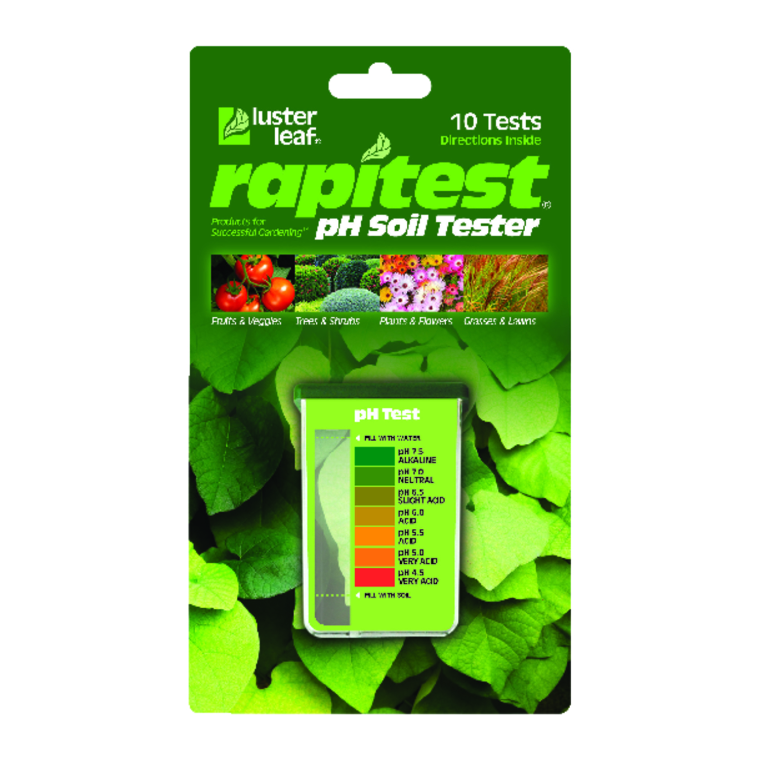 Luster Leaf Rapitest pH Soil Tester 1 pk