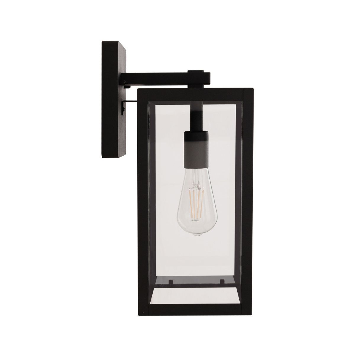 Craftmade Harris 1 Light 15.63 in. Outdoor Lantern in Textured Black