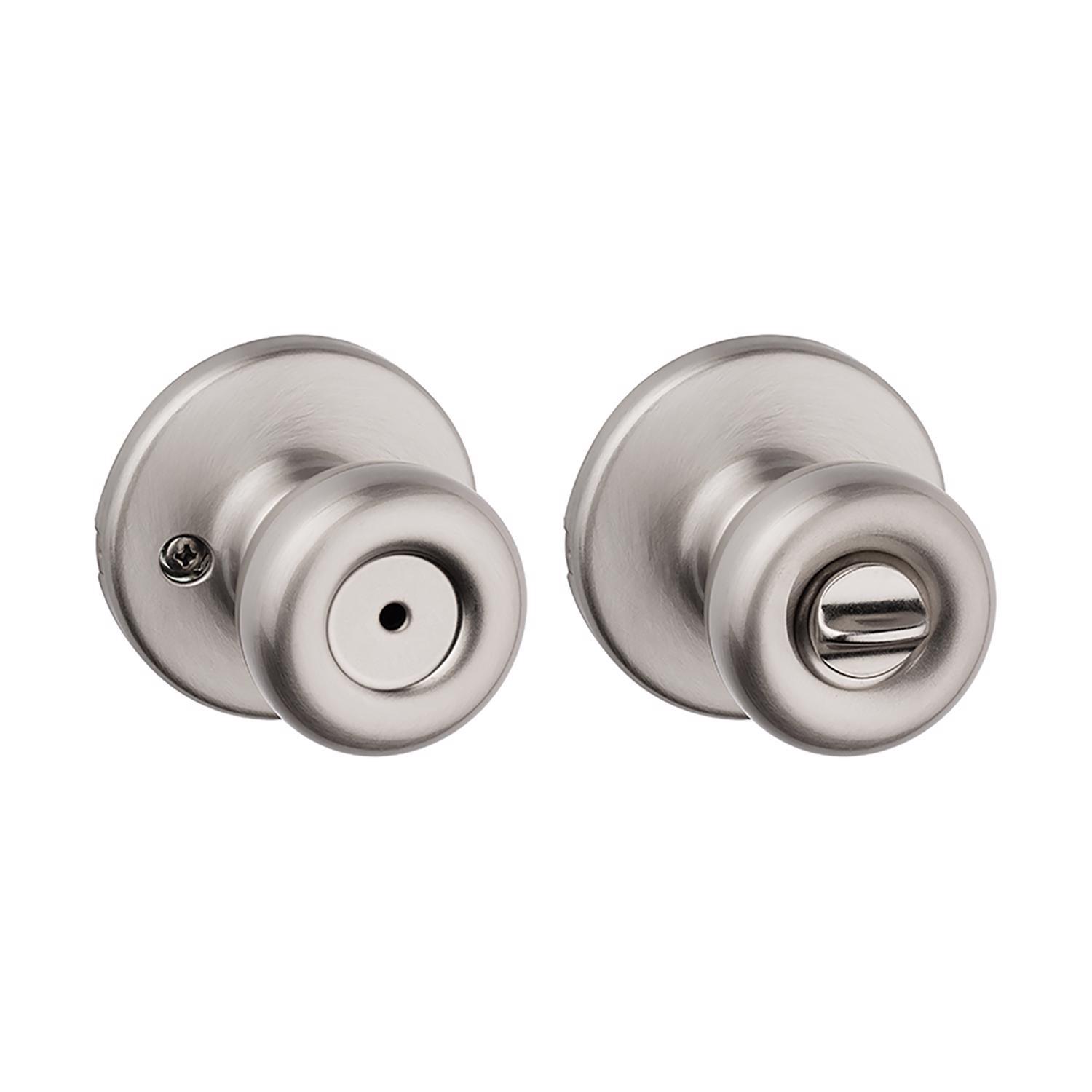 Kwikset Tylo Satin Nickel Privacy Knob Right or Left Handed