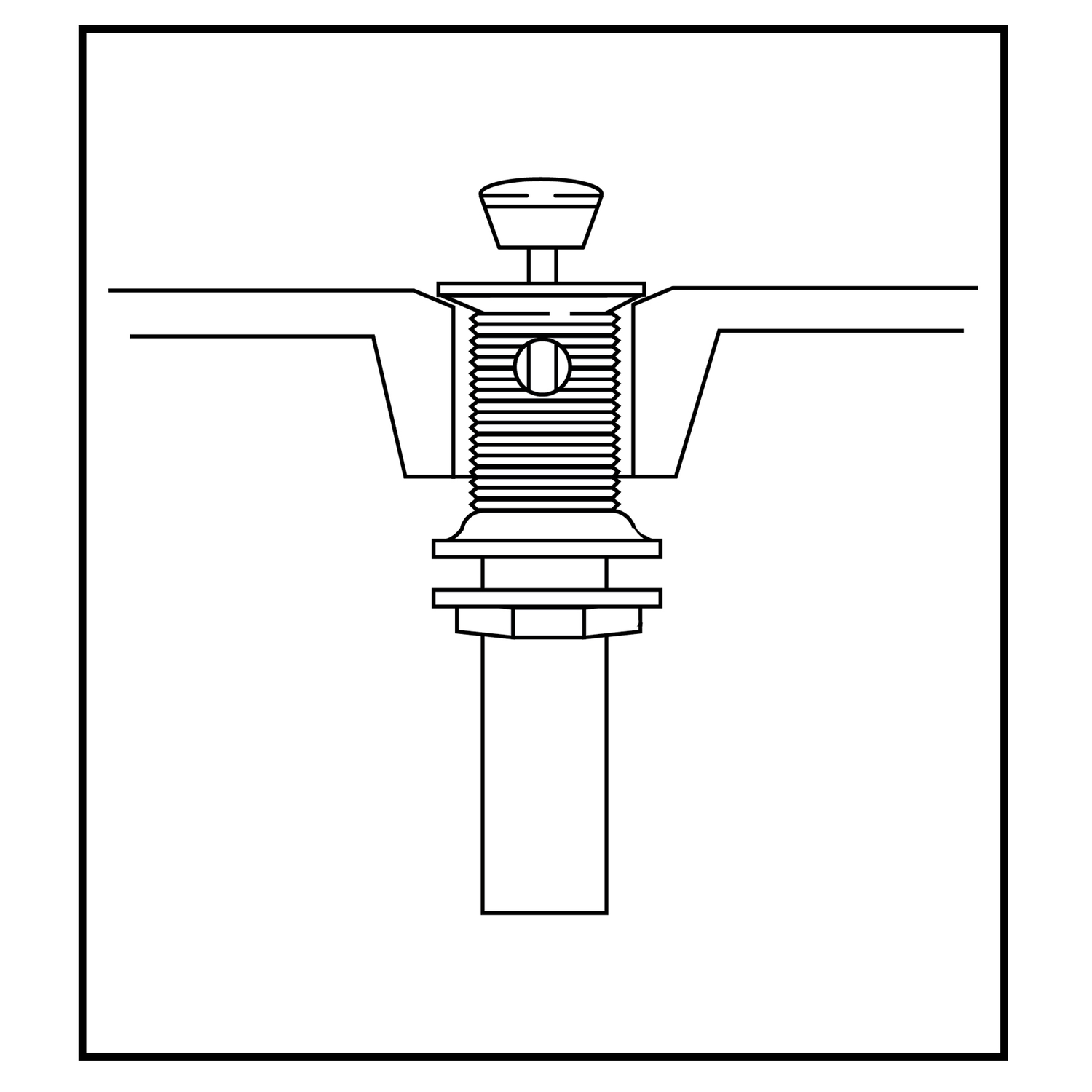 Ace 11/4 in. D Chrome Plastic Lavatory Sink Drain Stine Home + Yard