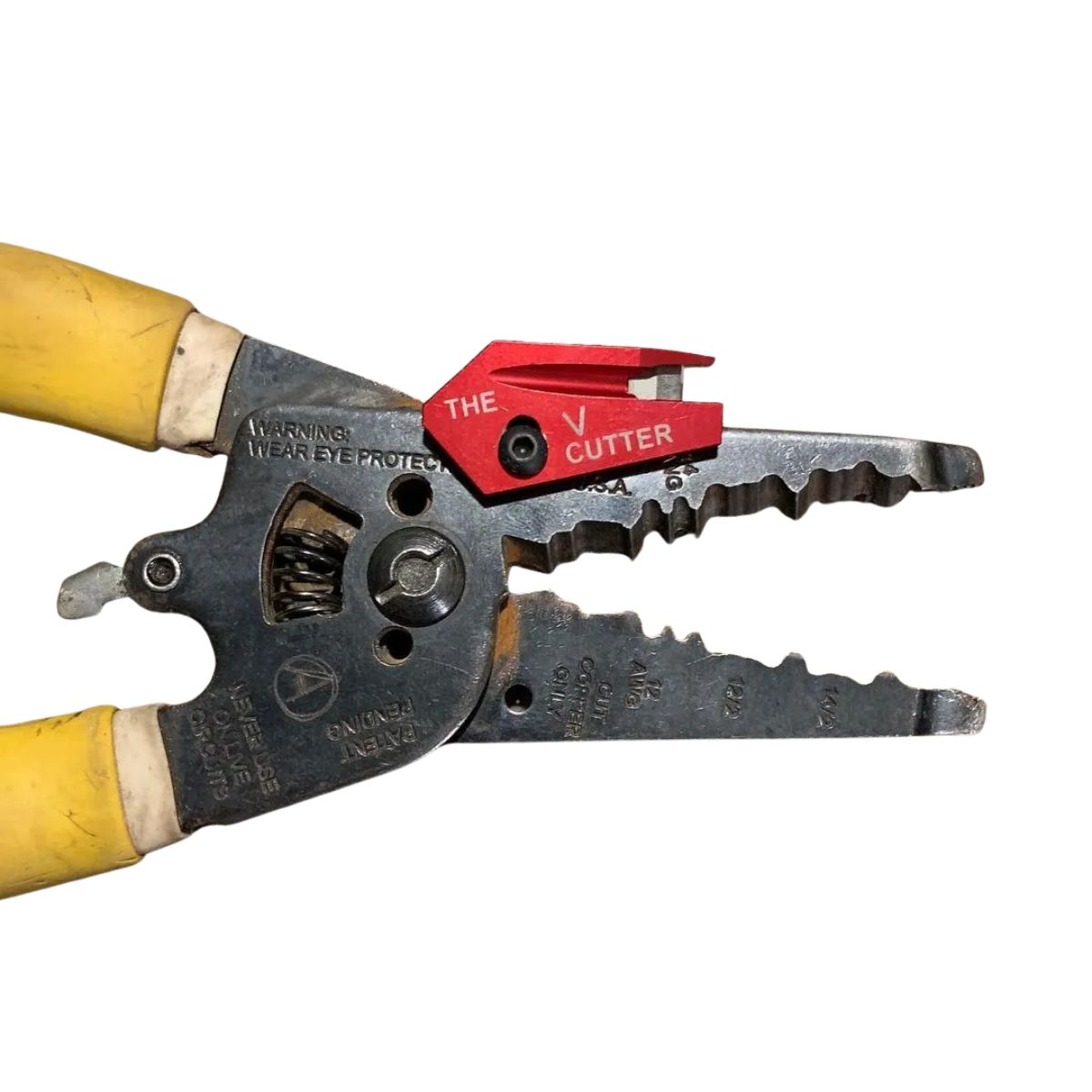 Rack-A-Tiers V-Cutter Attachment For Wire Strippers