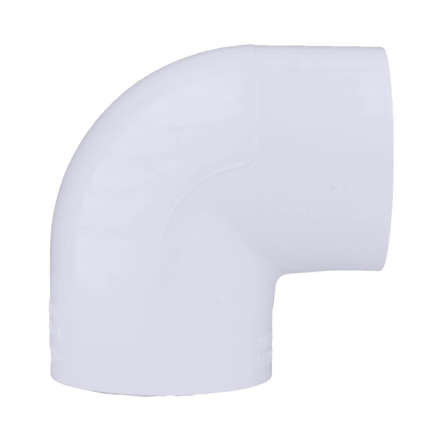 Charlotte Pipe Schedule 40 3/4 in. Slip X 3/4 in. D Slip PVC Elbow 1 pk