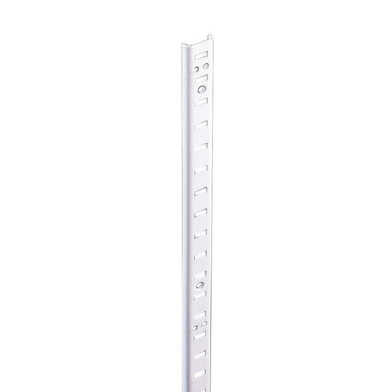 Knape & Vogt White Steel Heavy Duty Shelf Bracket 23 Ga. 48 in. L 250 lb