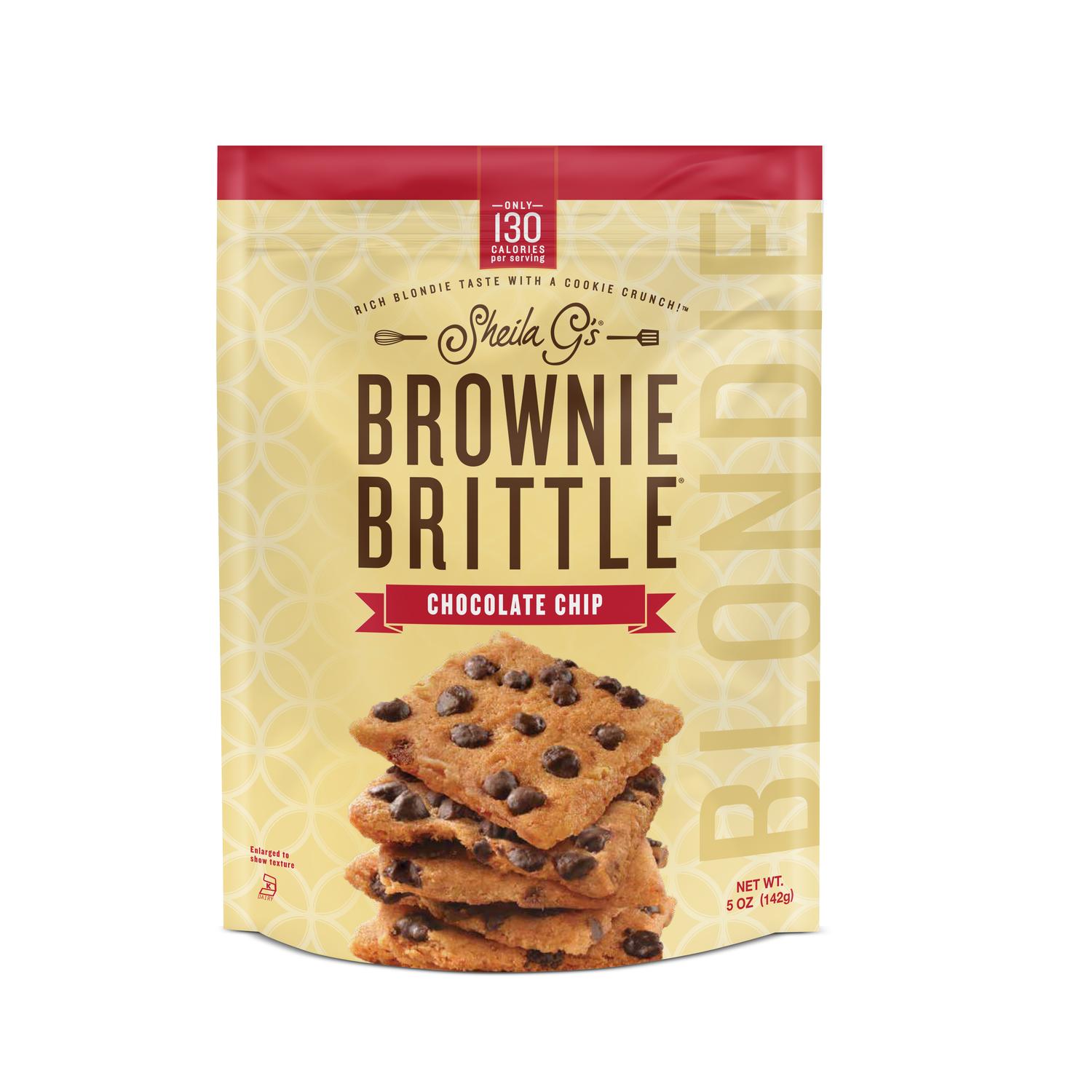 Sheila G's Blondie Chocolate Chip Brownie Brittle 5 Oz Bagged