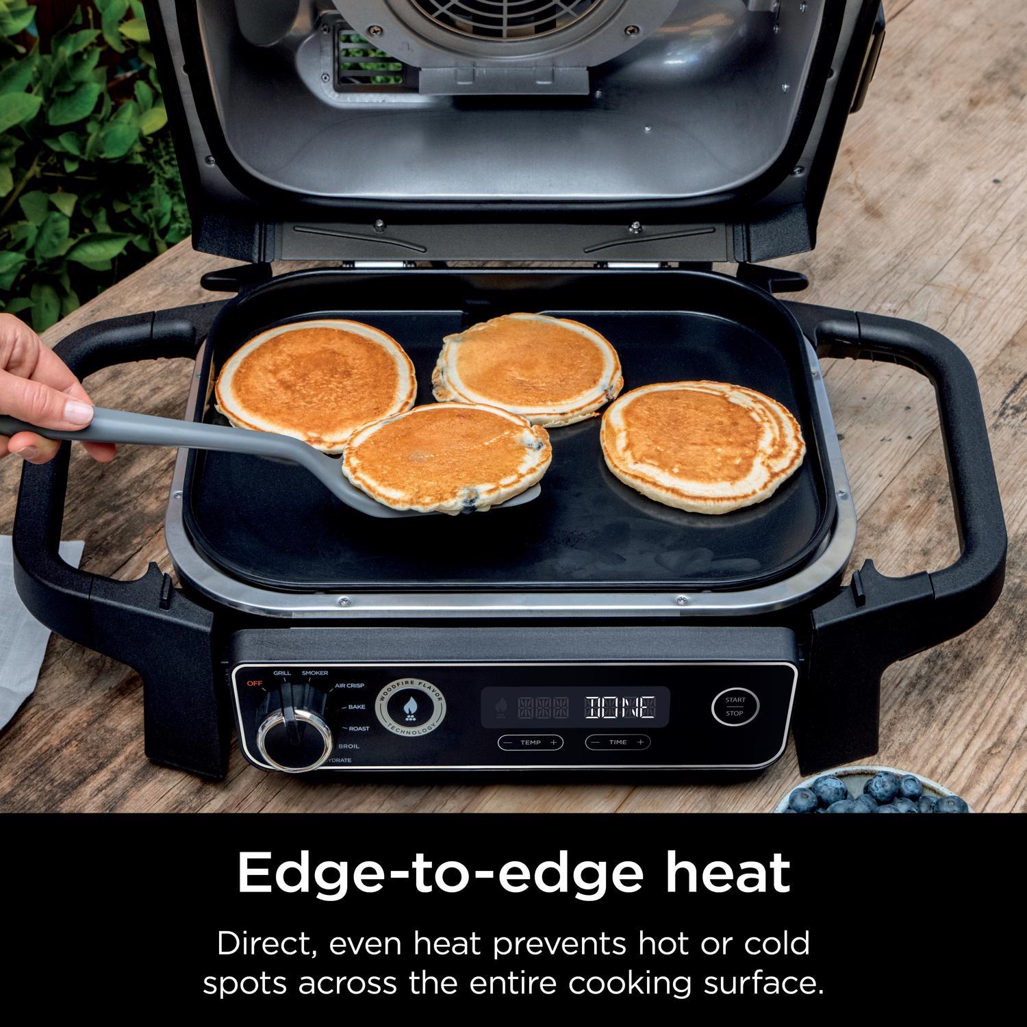 Ninja Woodfire Ceramic Grill Top Griddle 15 in. L X 11 in. W 1 pk