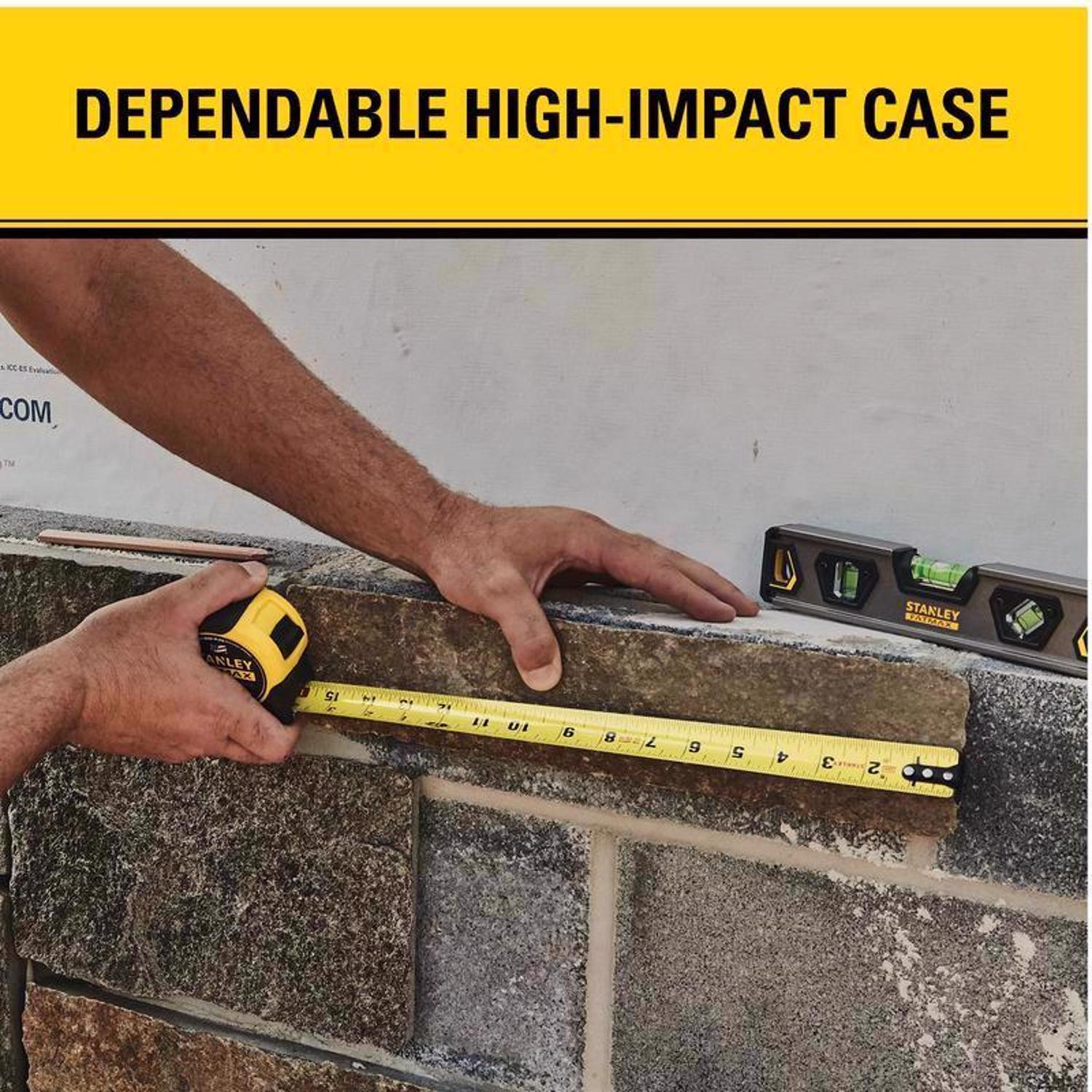STANLEY FatMax 25 ft. L X 1.25 in. W Tape Measure 1 pk