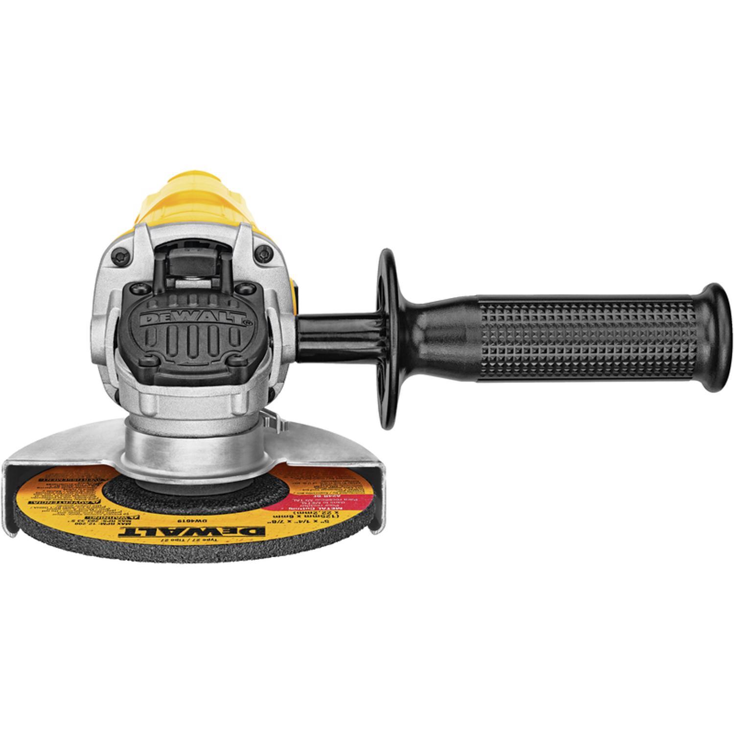 DEWALT 7 amps Corded 4-1/2 in. Small Angle Grinder