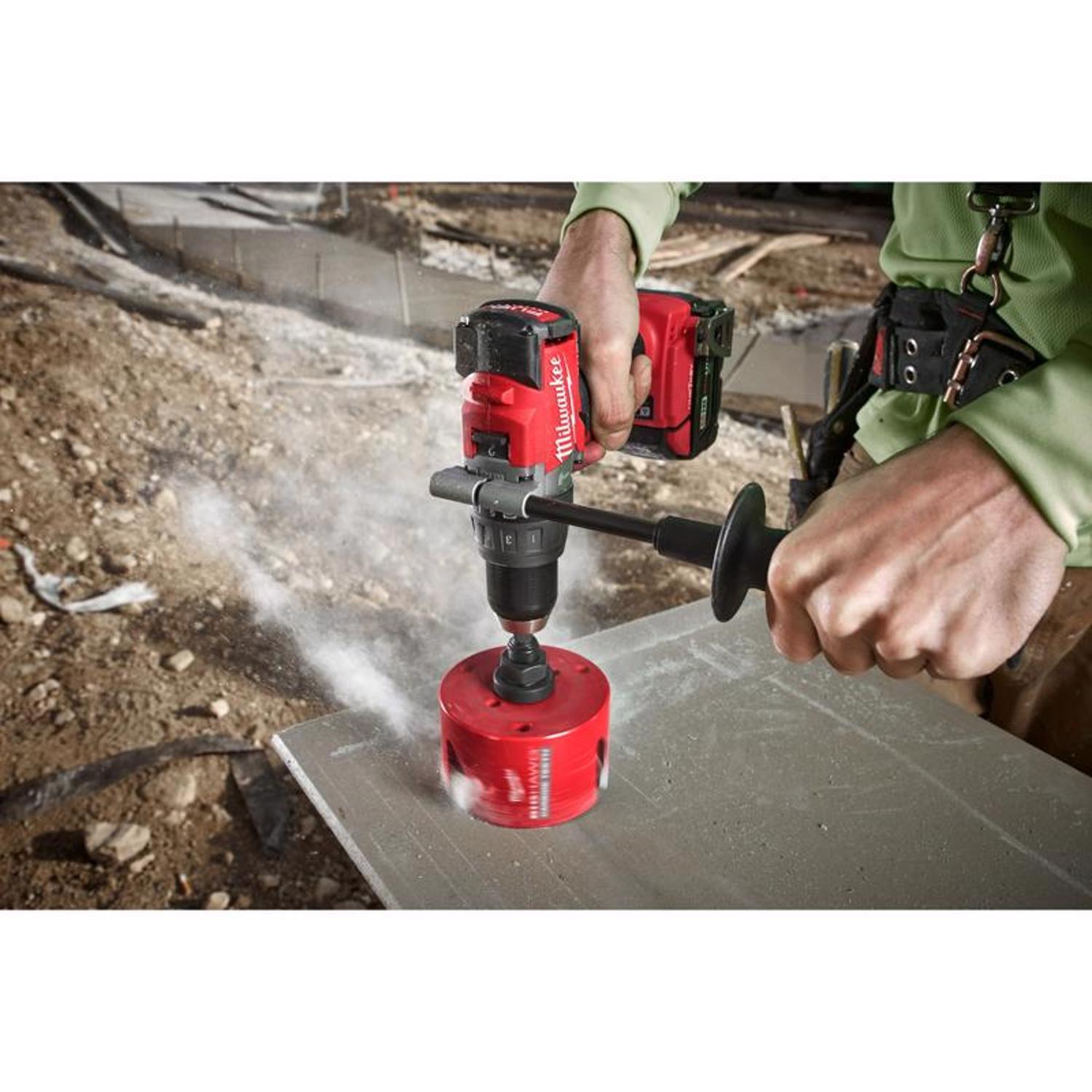 Milwaukee Big Hawg 4-1/4 in. Carbide Tipped 2-7/16 in. L Hole Saw