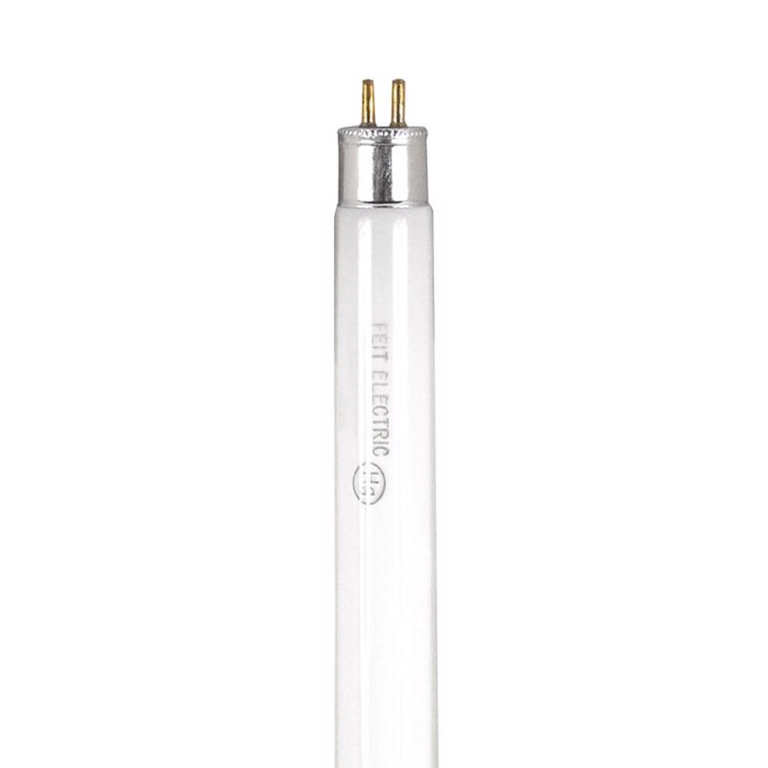 Feit Legacy Bulbs 6 W T5 0.63 in. D X 9 in. L Fluorescent Bulb Cool White Linear 4100 K 1 pk