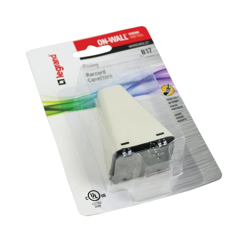 Legrand Triangle Metal Conduit Connector Box Ivory