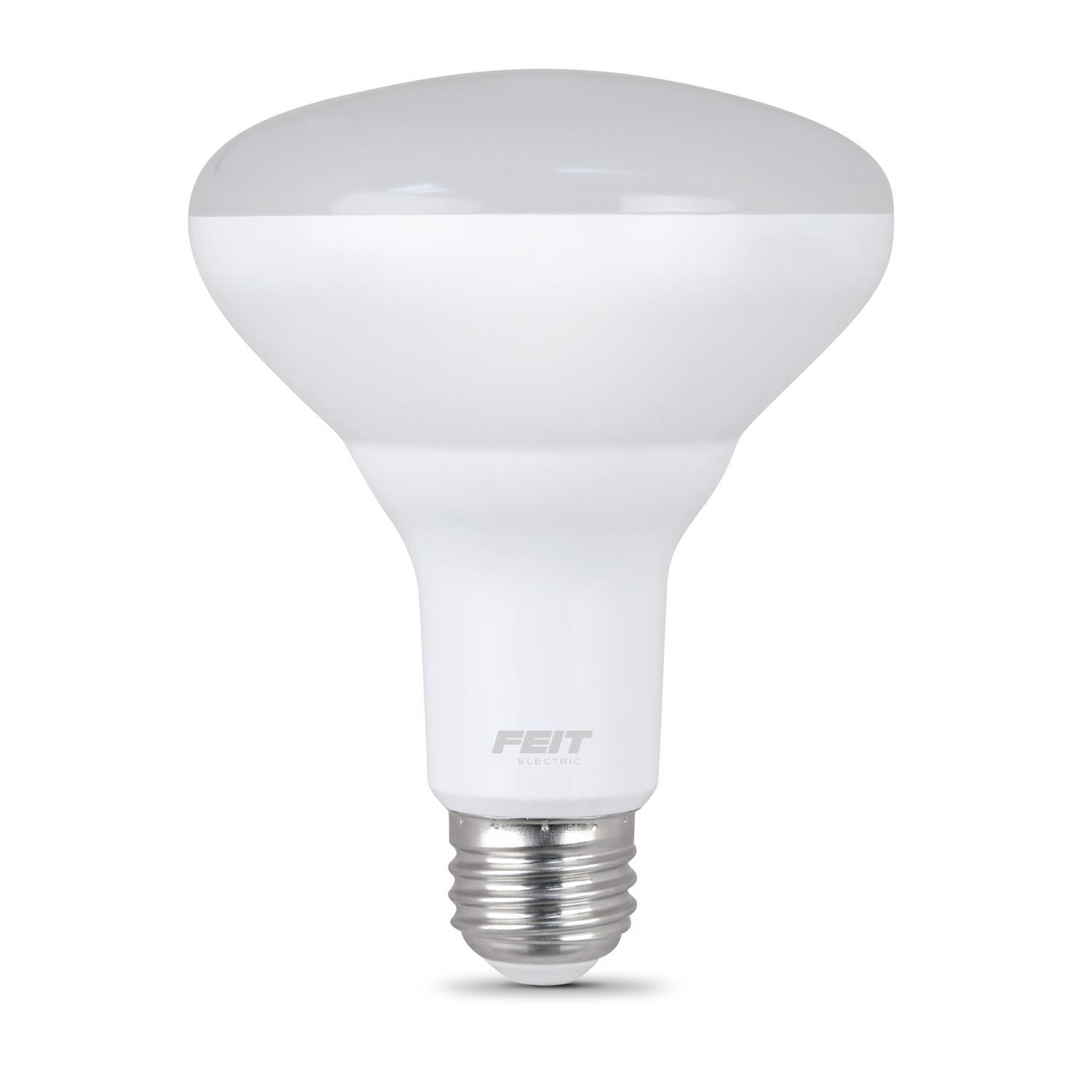 Feit BR30 E26 (Medium) LED Bulb Soft White 65 Watt Equivalence 6 pk