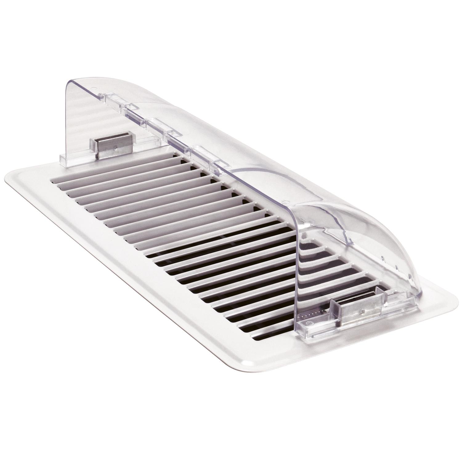 Ace 14 in. W 1-Way Clear Plastic Air Deflector
