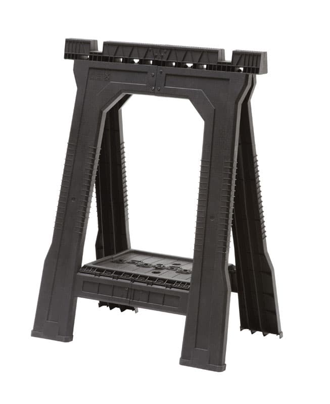 Stanley 32 in. H X 22-1/2 in. W X 5 in. D Folding Sawhorse 800 lb. cap. 2 pc