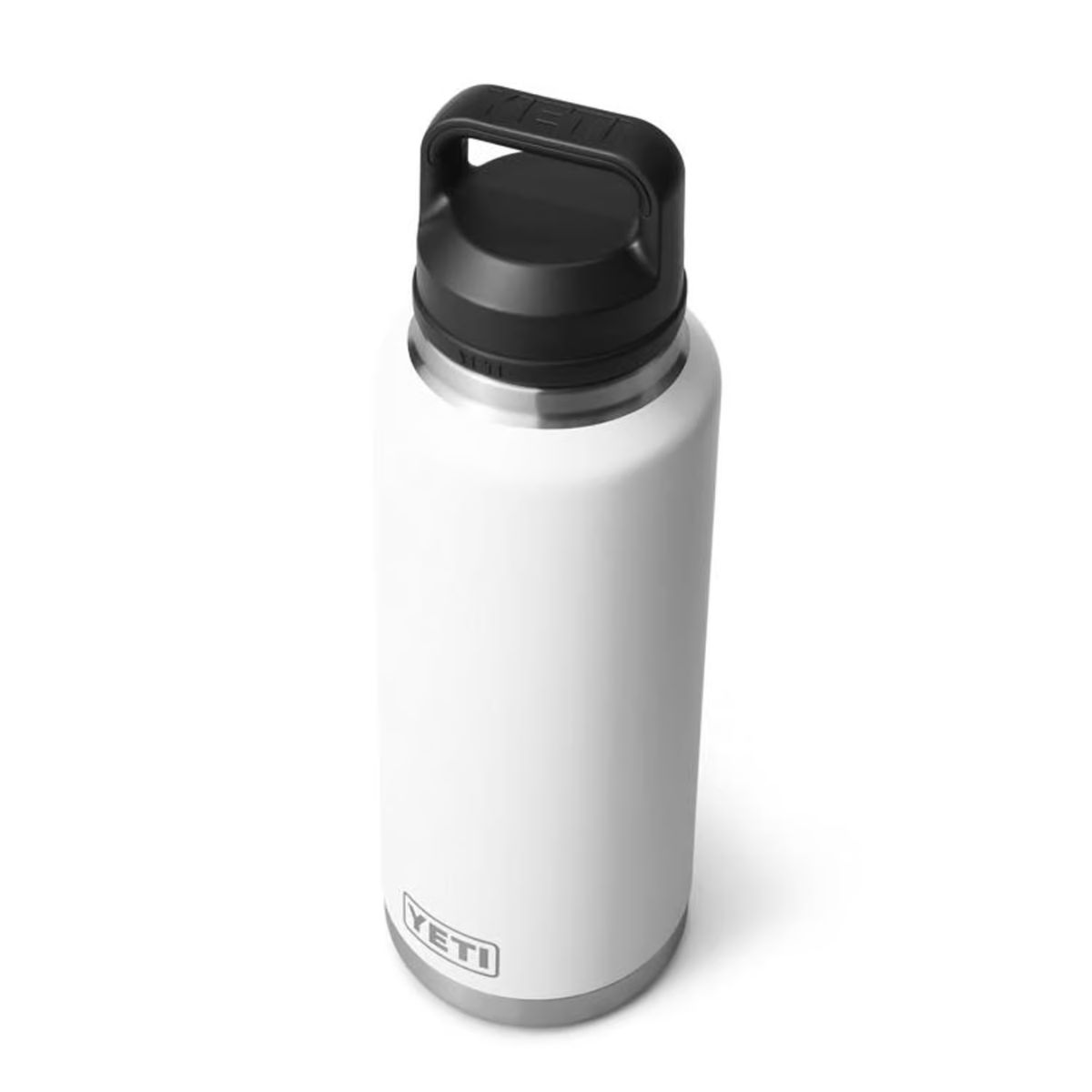 YETI Rambler 46 oz. White BPA Free Bottle with Chug Cap