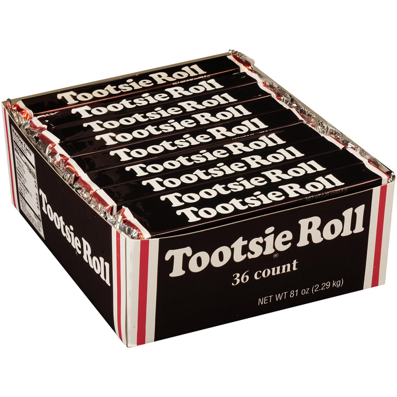 Tootsie Roll Chocolate Chewy Candy 2.25 Oz