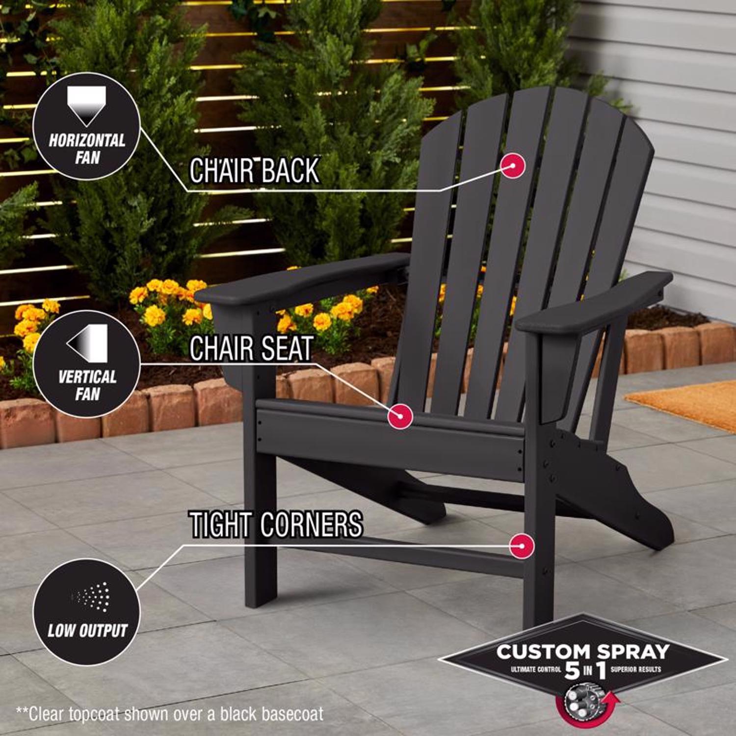 Rust-Oleum Stops Rust 5-in-1 Indoor and Outdoor Matte Crystal Clear Oil-Based Protective Enamel 12 o
