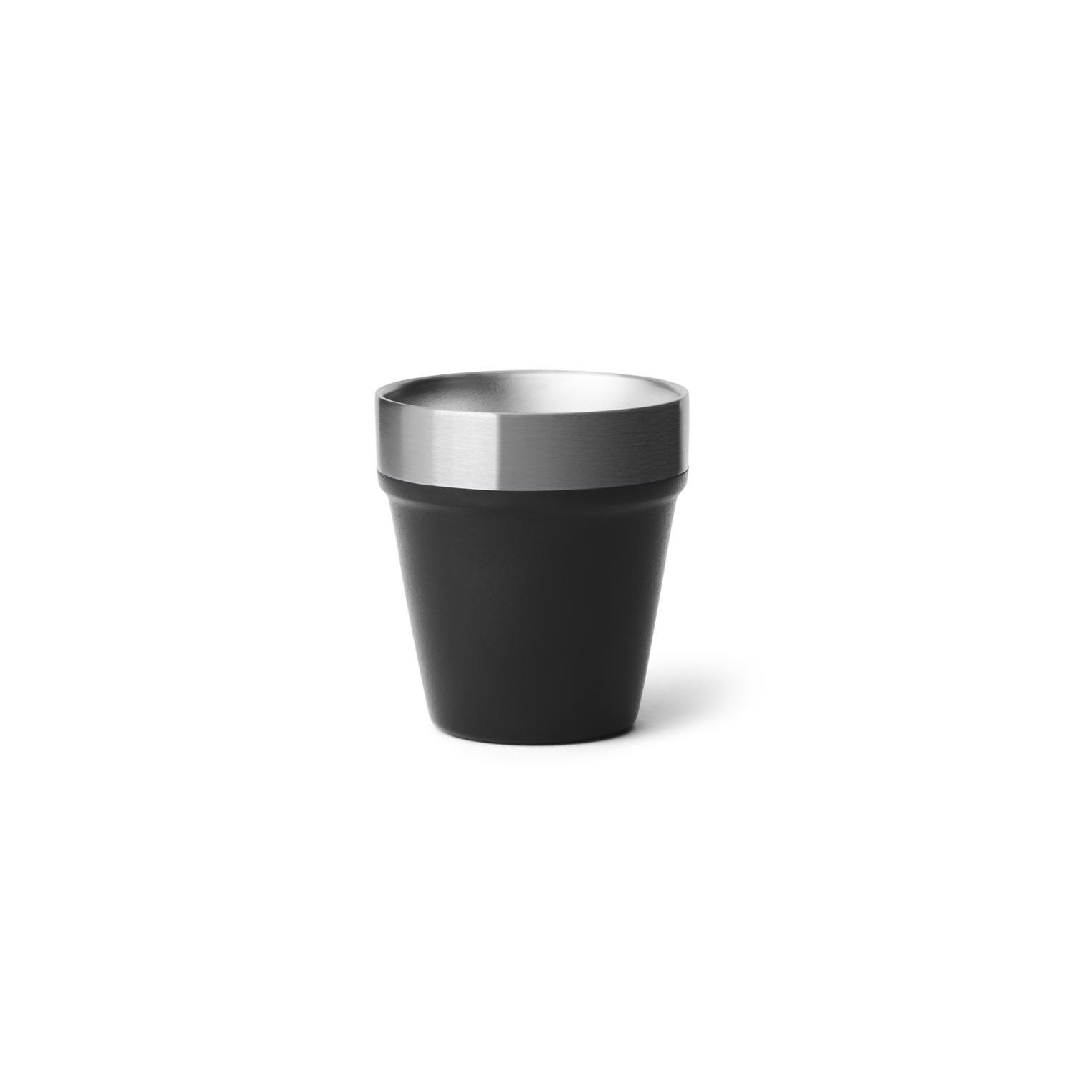 YETI 1.7 oz Black Stainless Steel Packable Shot Glass Set