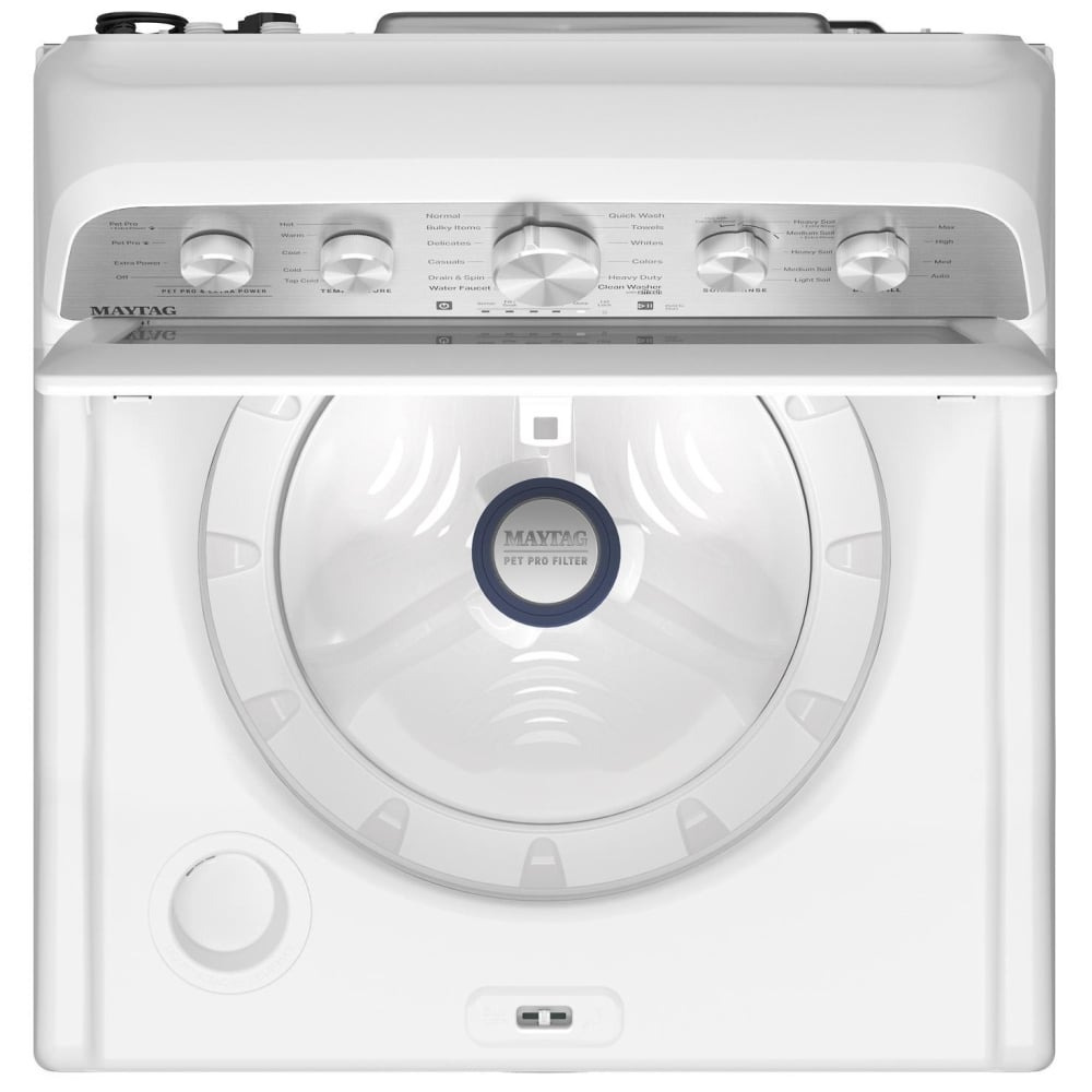 Maytag 4.7 Cu. Ft. Pet Pro Top Load Washer in White