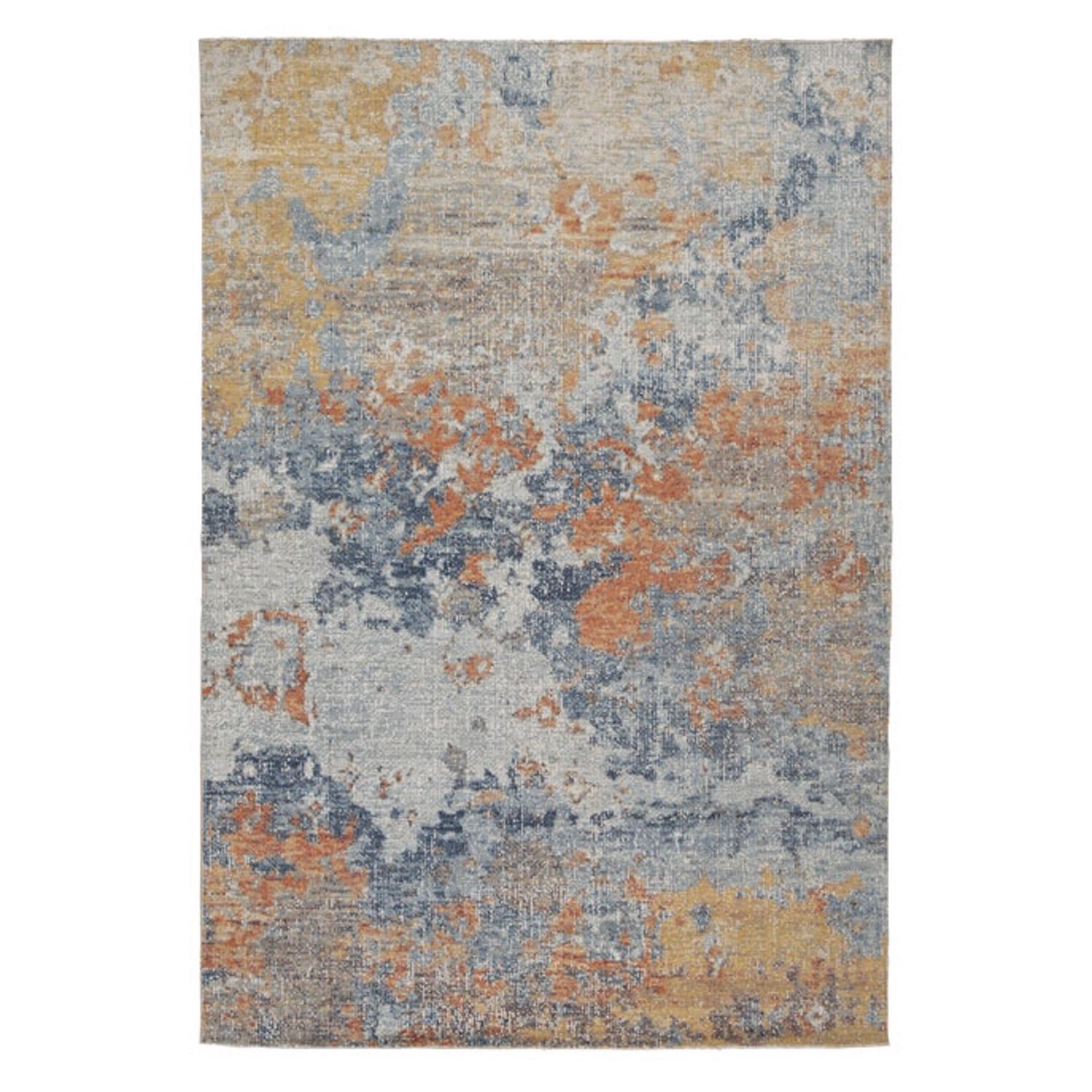 Signature Design by Ashley Wraylen 94 in. W X 120 in. L Multi-Color Ethereal Polypropylene Area Rug