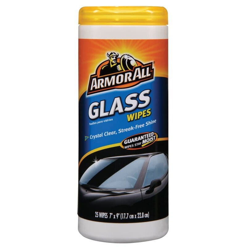 Armor All Auto Glass Cleaner Wipes 25 ct