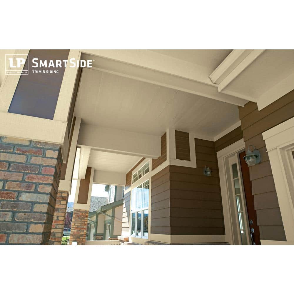 LP SmartSide 38 Series Cedar Texture Soffit - Cut-to-Width Engineered Wood Siding 16" x 16'