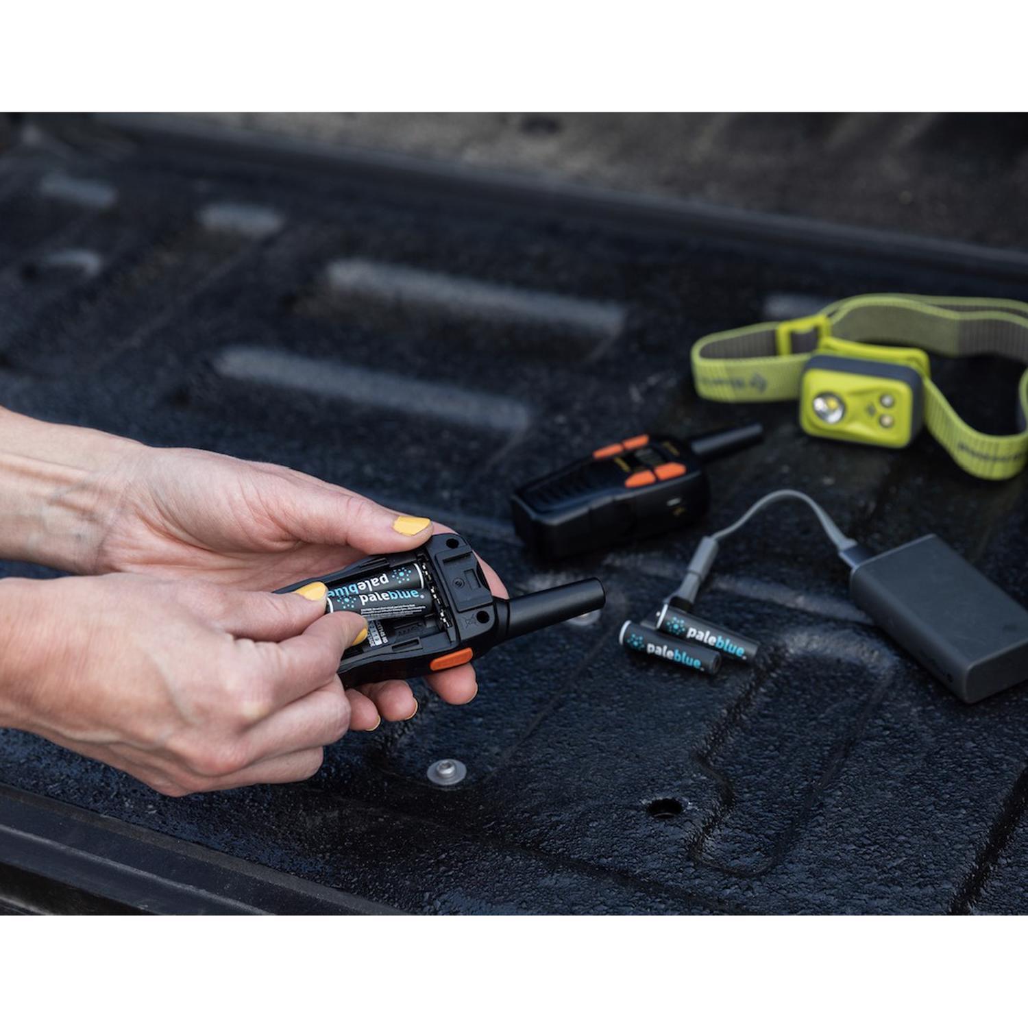 Pale Blue Earth AAA Lithium Batteries 4 Pack Carded