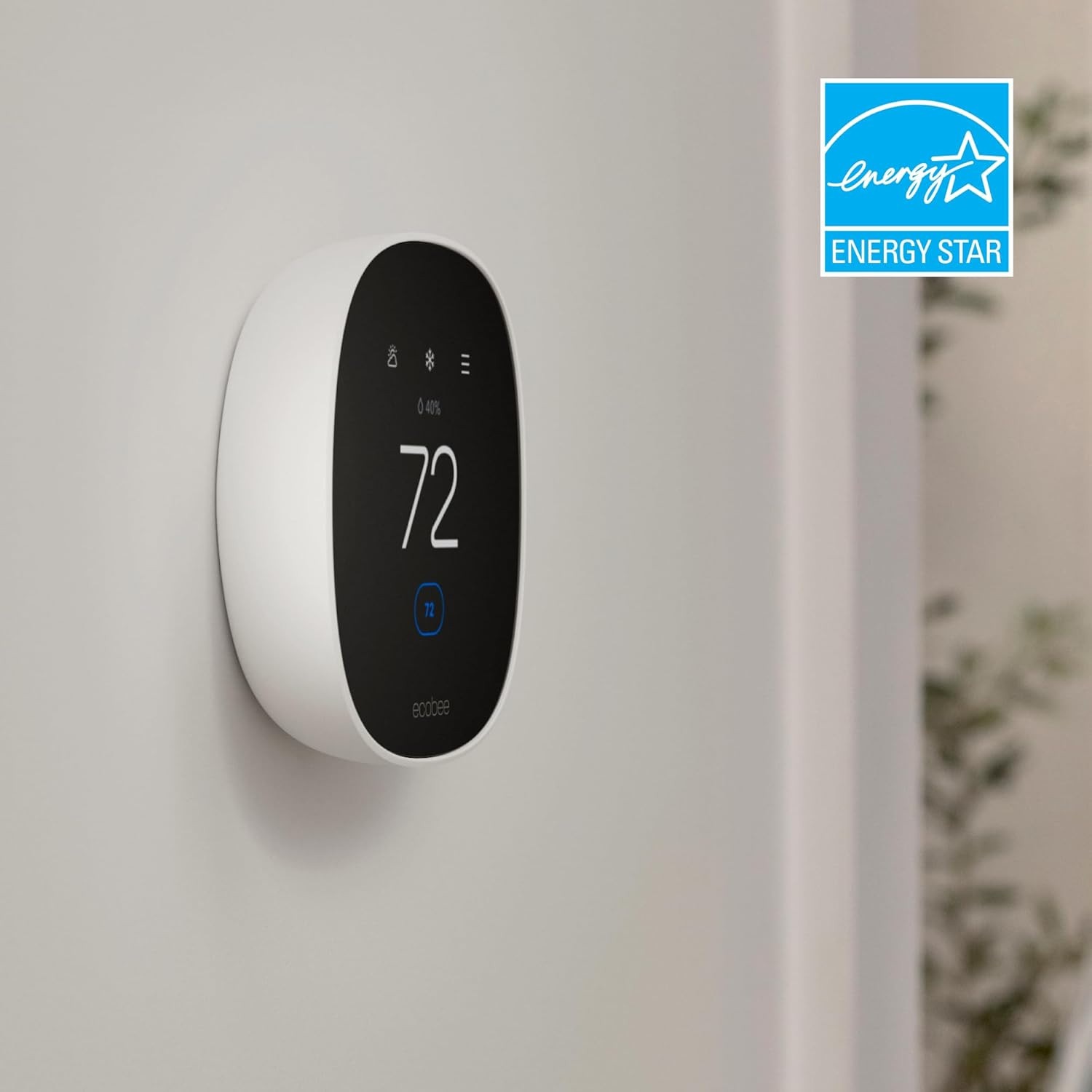 Heating and Cooling Touch Screen Smart-Enabled Thermostat Built In WIFI Ecobee