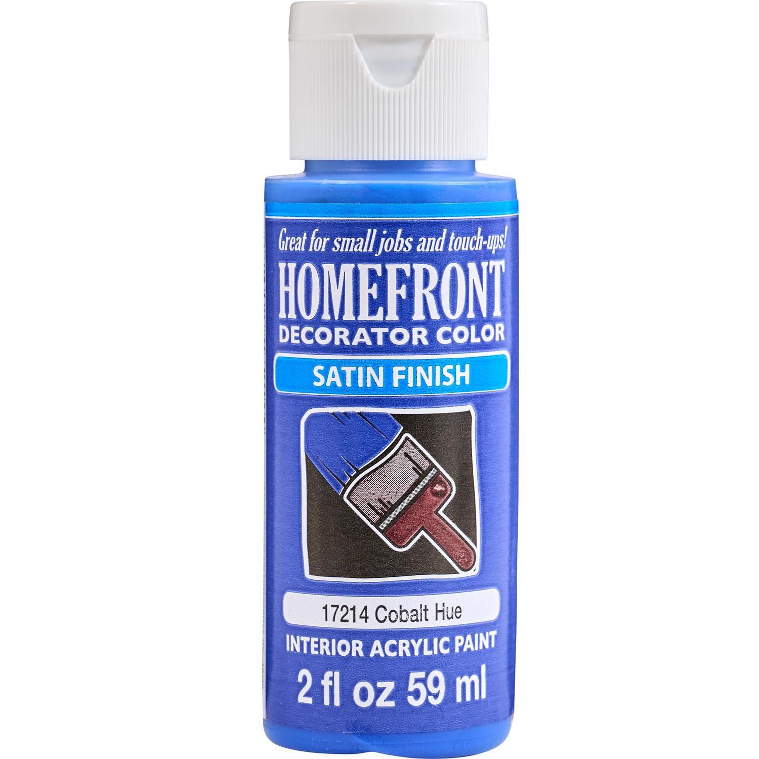 Homefront Satin Cobalt Hue Hobby Paint 2 oz