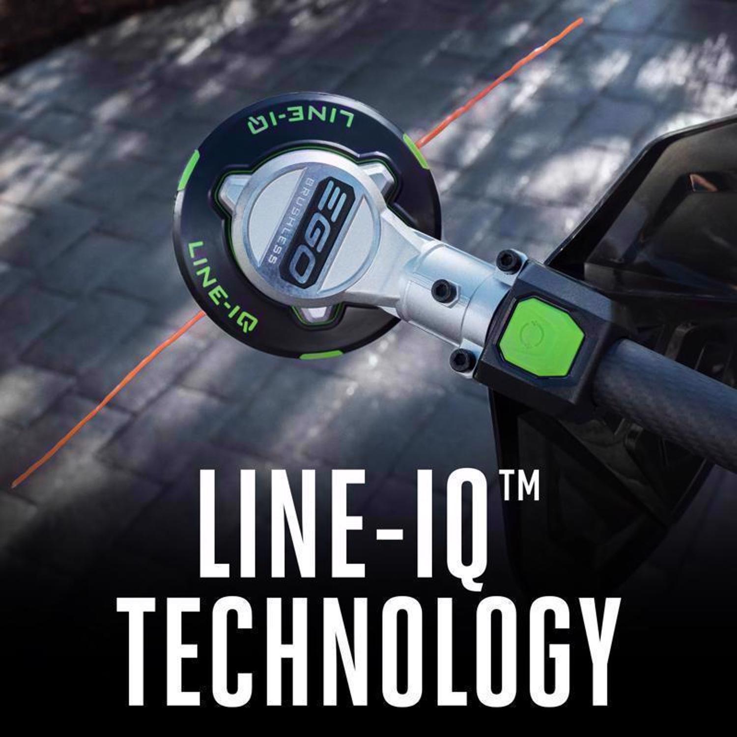 EGO Power+ Line IQ with Powerload ST1623T 16 in. 56 V Battery String Trimmer Kit (Battery & Charger) W/ TELESCOPIC SHAFT & 4.0 AH BATTERY
