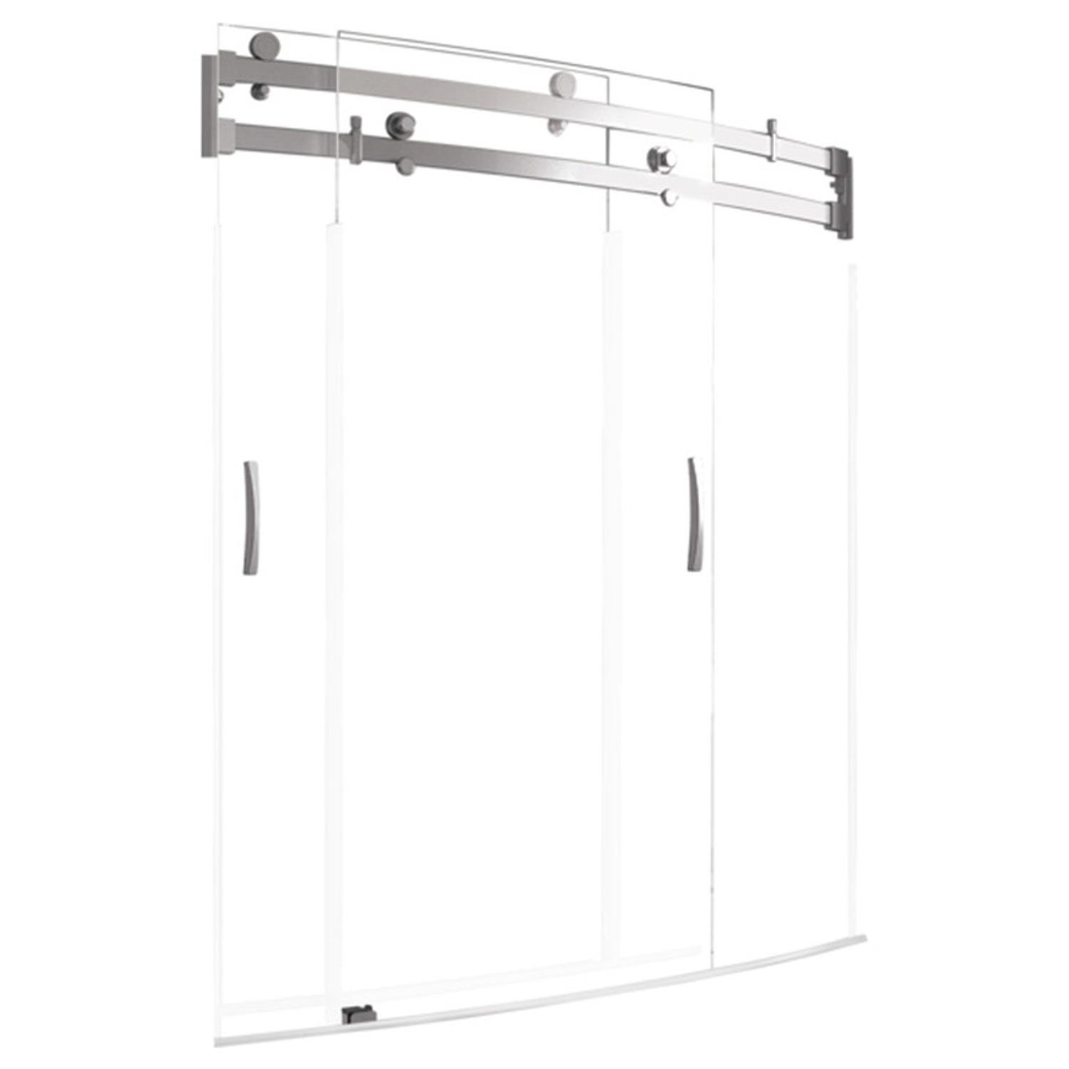 Delta Classic 400 60 in. H X 30 in. L Clear Shower Door