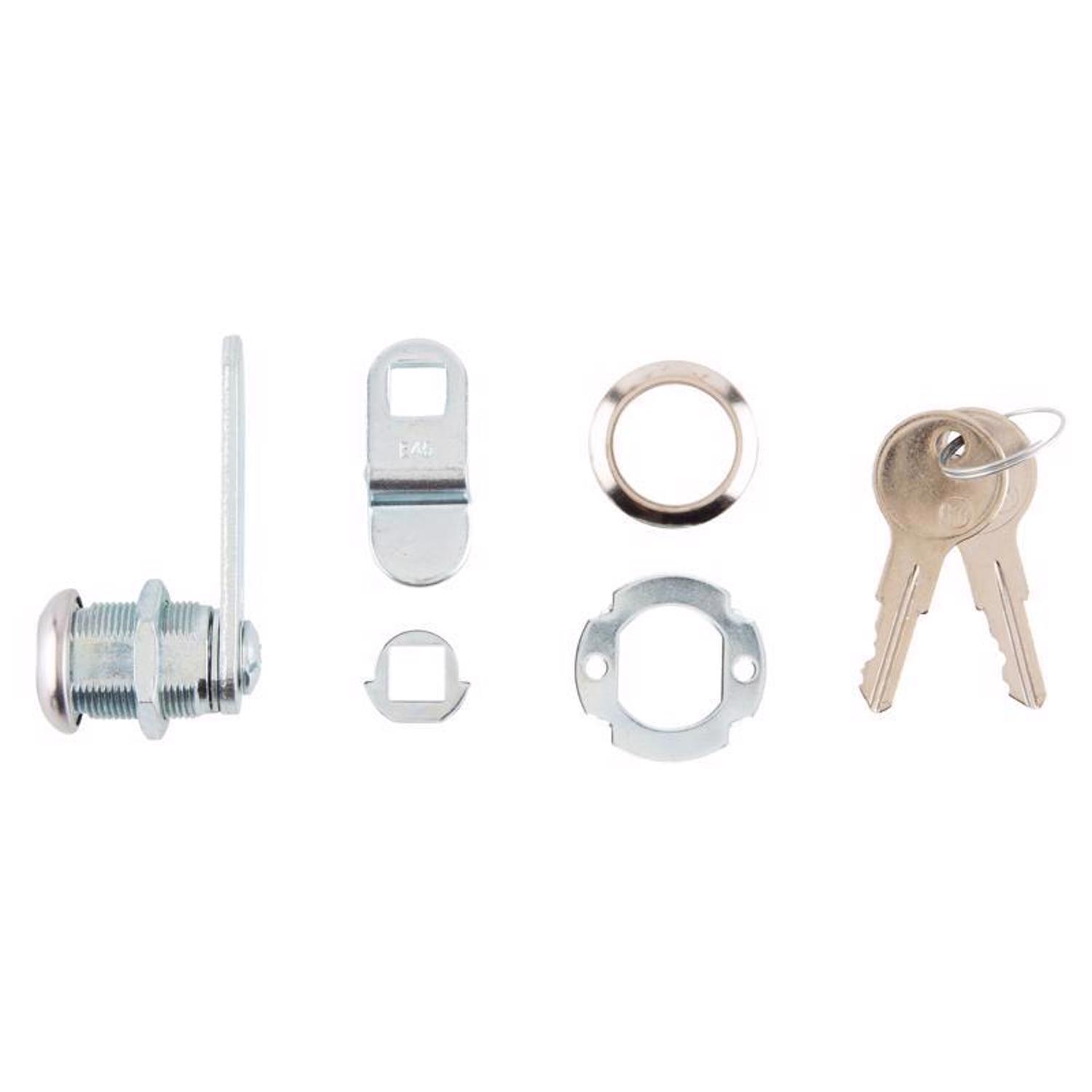 Ace Chrome Silver Brass Cam Lock