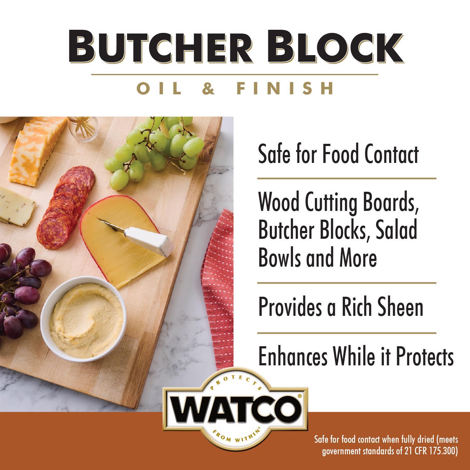 WATCO Butcher Block Oil 1 pt Liquid